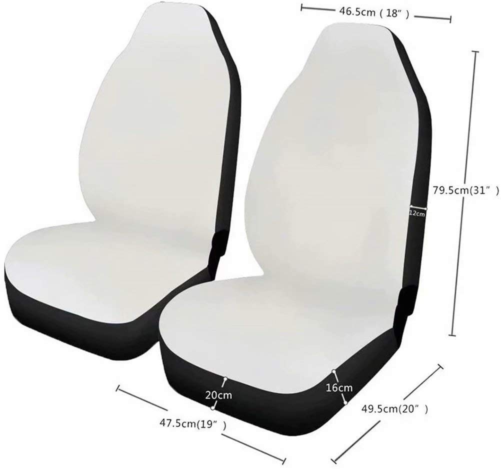 Lovely Dachshund Car Seat Covers Set - Universal & Durable for Women's Cars