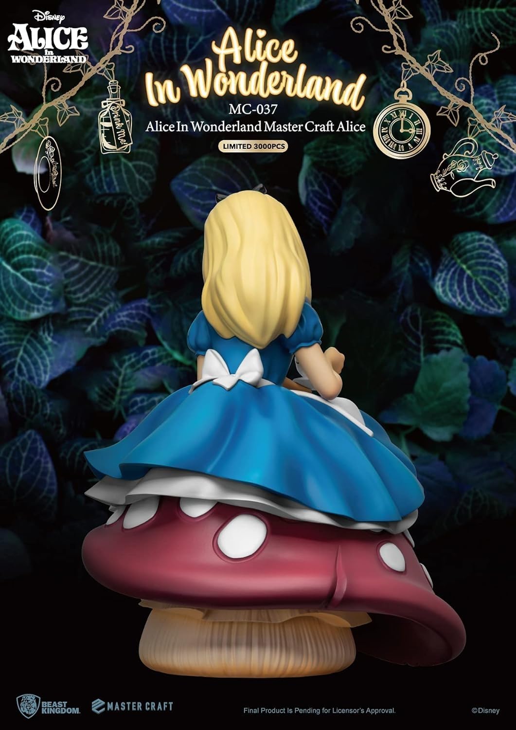 Beast Kingdom Master Craft Alice in Wonderland Statue 14.2