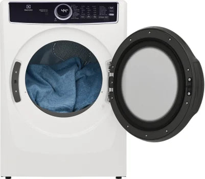 Electrolux 7537 Series White Front Load Washer and Gas Dryer Set - Perfect for Laundry Rooms & Energy-Efficient Homes