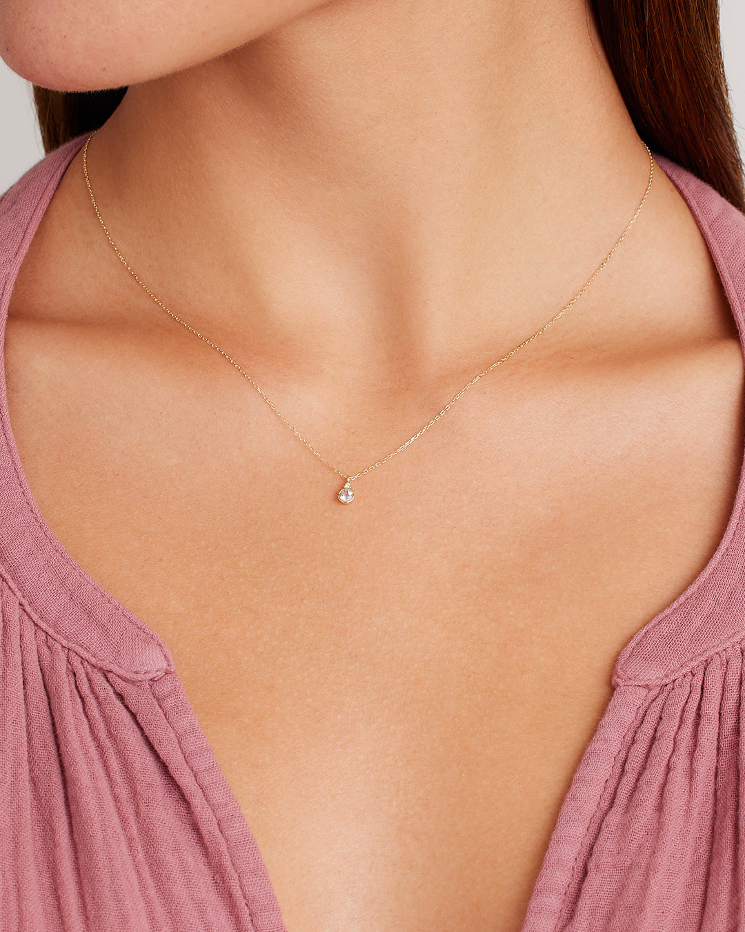 14K Gold Birthstone Necklace for Women - Personalized Zodiac Pendant Jewelry Gift for Mom, Wife, Daughter | Perfect for Birthdays, Anniversaries & Special Occasions