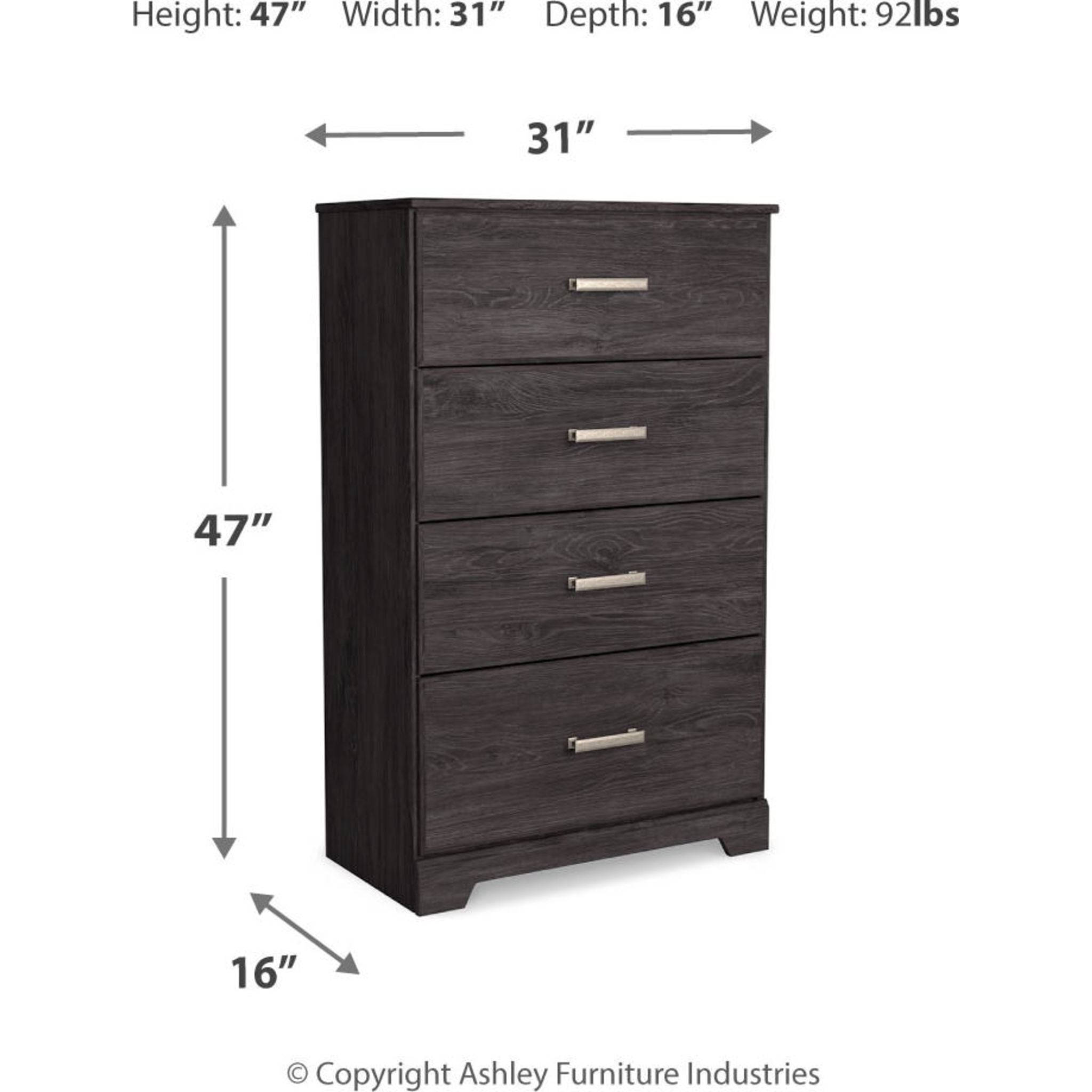 Belachime Black Chest - Stylish Storage Box for Home, Office & Travel Organization | Perfect for Jewelry, Documents & Keepsakes