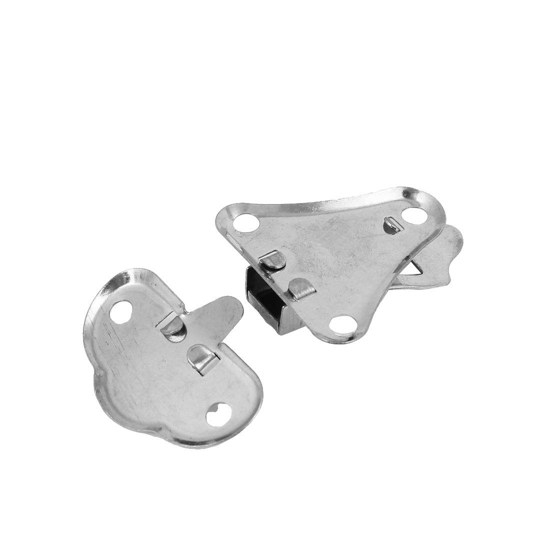 Stainless Steel Suitcase Toggle Latch Lock - Silver Hasp Catch for Luggage, Toolbox & Storage Cases (2-Pack) - Durable Hardware for Travel Gear, DIY Projects & Secure Closures