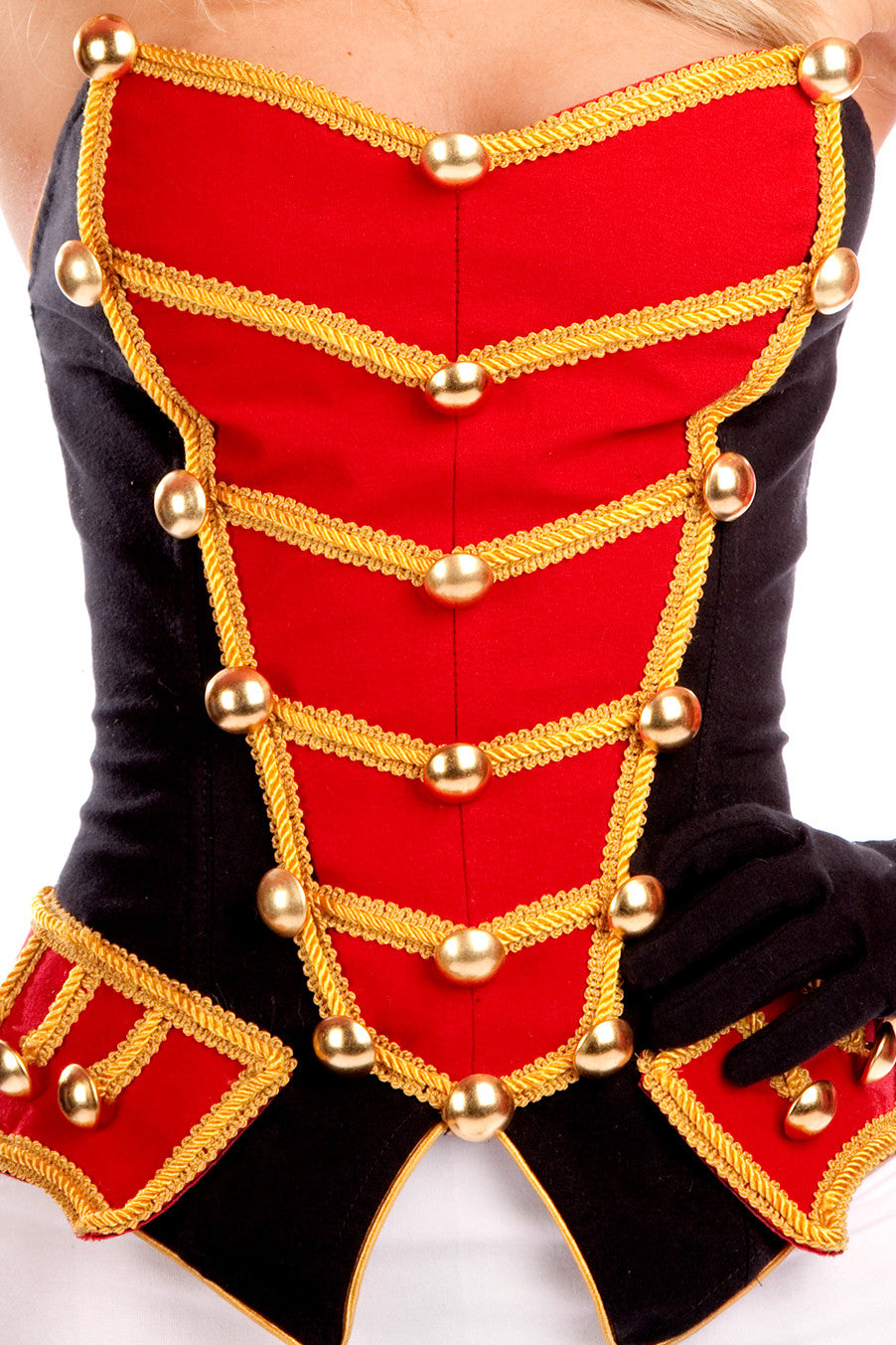 Miss Prince Deluxe Corset - Waist Trainer for Women, Shapewear Bodysuit with Steel Bones, Slimming Underbust Corset Top for Hourglass Figure | Perfect for Tummy Control, Wedding, Cosplay & Burlesque