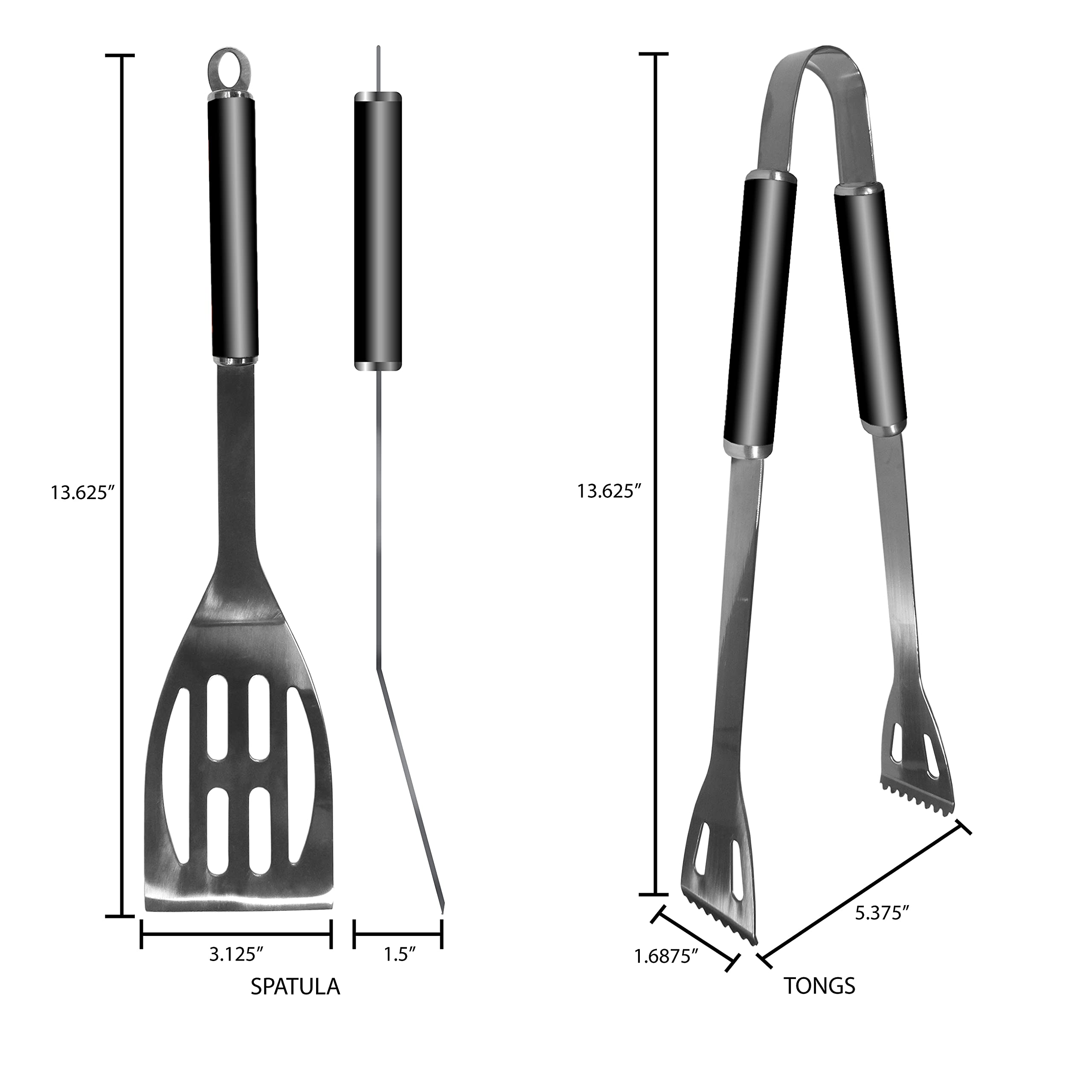 Siskiyou Sports NCAA BBQ Grill Tool Set (2-Piece) - Perfect for Tailgating, Backyard Grilling, and College Game Day Parties