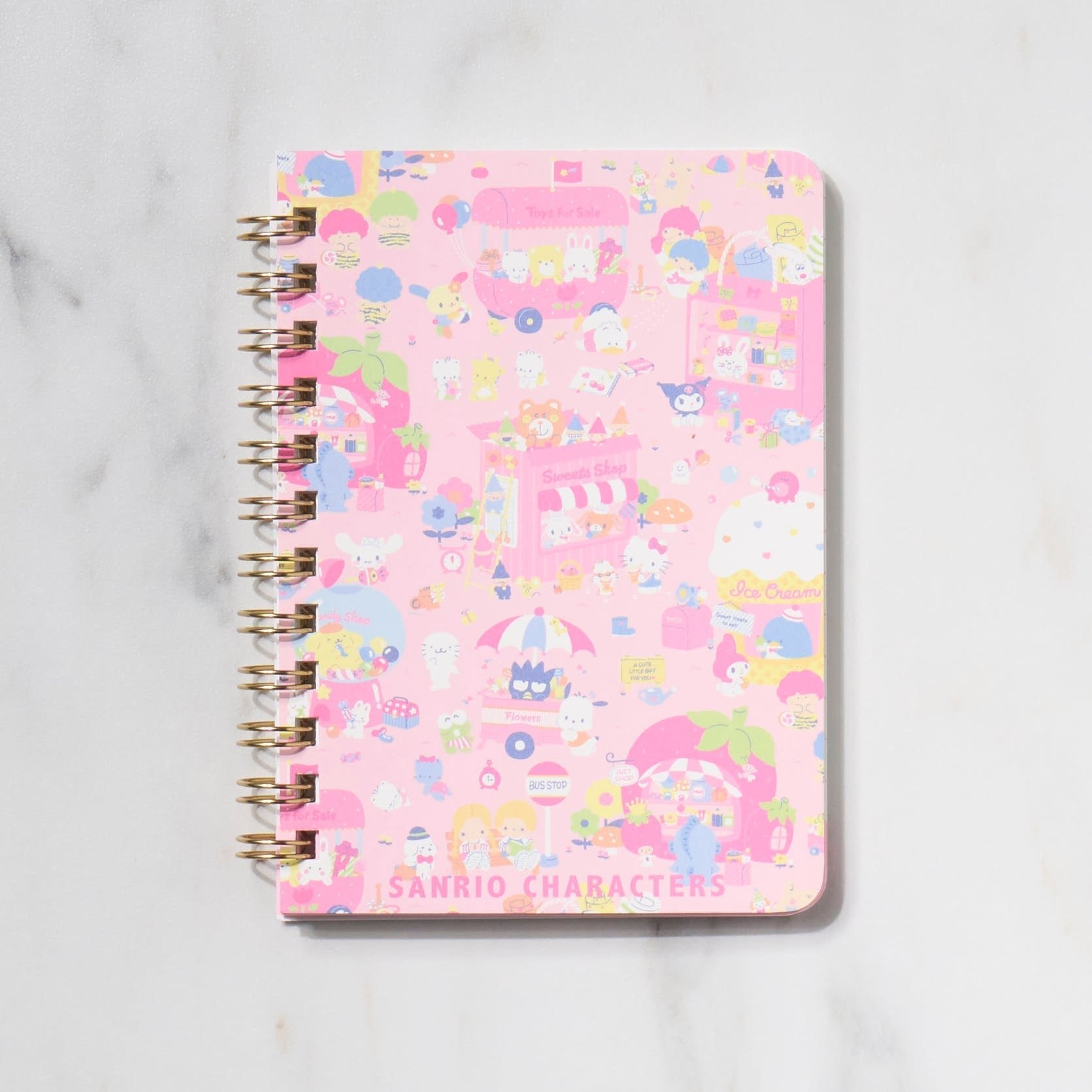 Sanrio B7 Ring Notebook - Cute & Portable Planner for School, Office & Journaling - Perfect for Notes, To-Do Lists & Daily Planning