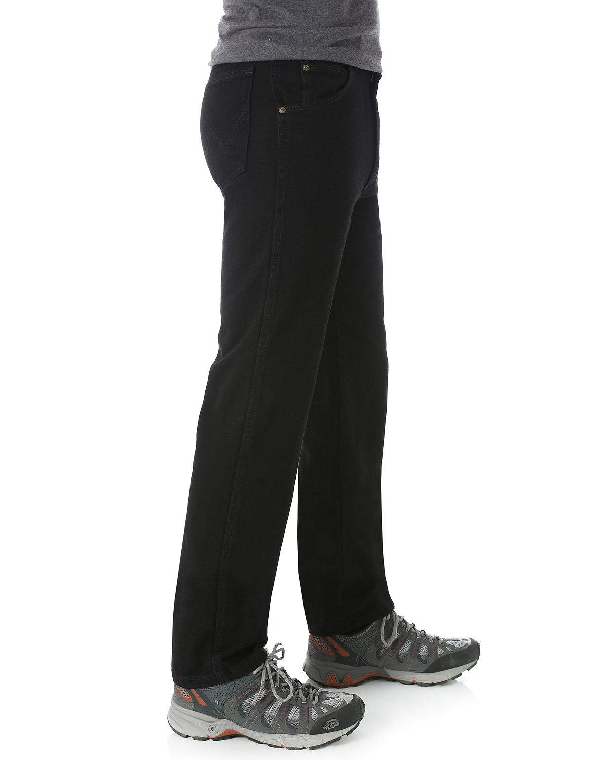 Wrangler Men's Straight Fit Jeans - Classic Comfort for Casual & Work Wear | Durable Denim Pants for Everyday Use
