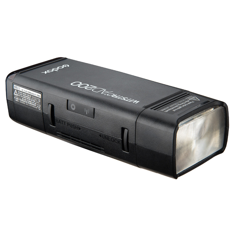 Godox AD200 TTL Pocket Flash Kit - Professional Portable Strobe Light for Photography - Perfect for Outdoor, Studio, and On-Location Shoots