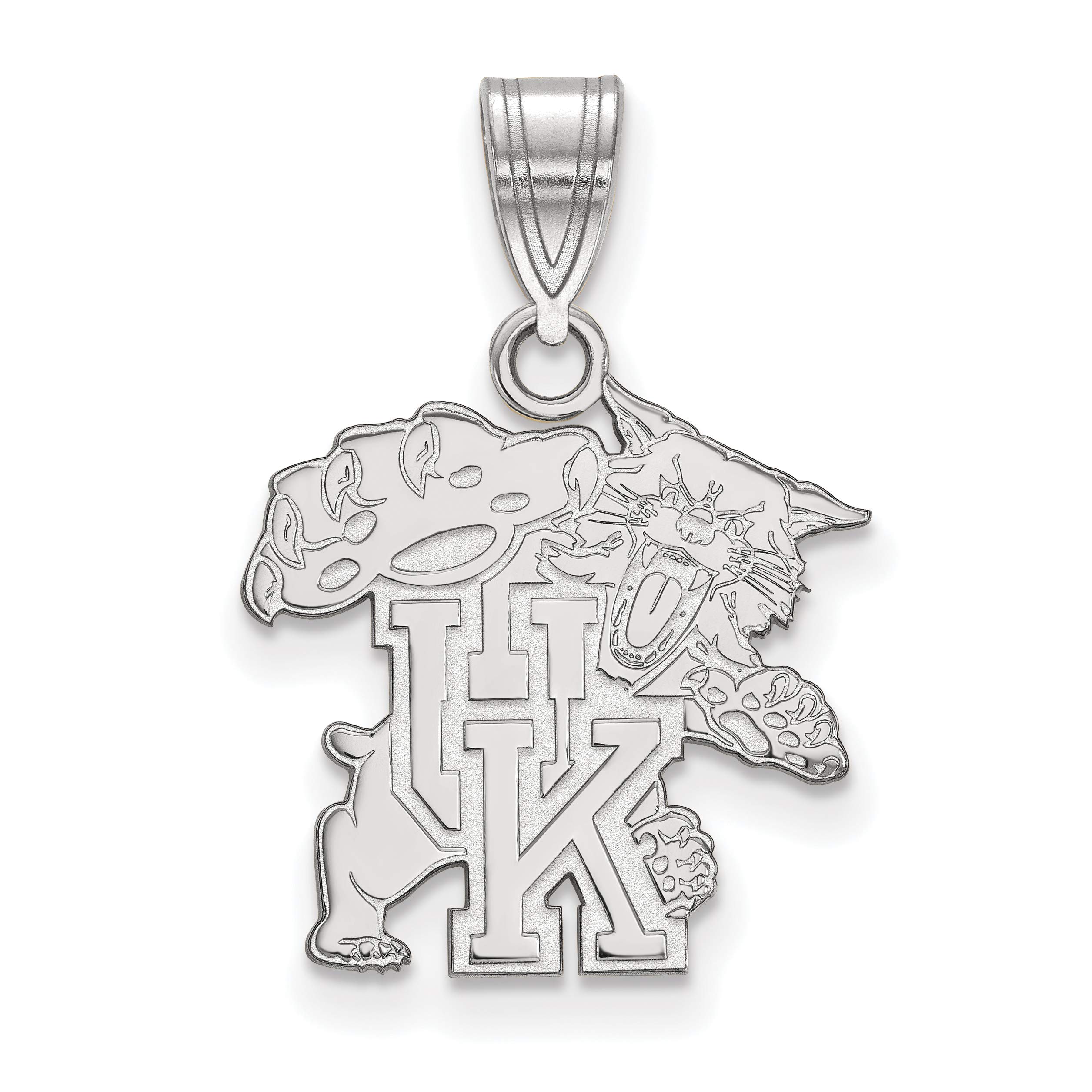 University of Kentucky Wildcats Mascot Sterling Silver Pendant Necklace - Perfect for Game Days, Graduation Gifts & UK Alumni Pride