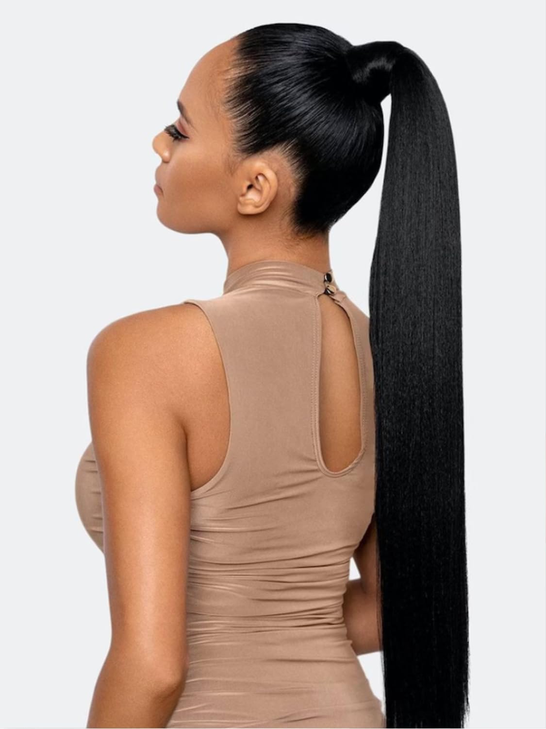 UNice Brazilian Straight 100% Virgin Human Hair Extensions - 3 Bundles Weft (10 12 14 Inch) | Natural Black Color | Perfect for Daily Wear, Styling & Special Occasions