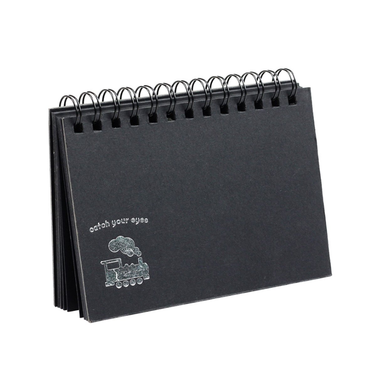 JXE DIY Photo Album for Square SQ20 SQ6 SQ10 SQ1 Instant Camera Films & 3 Inch Mini Films - Black Scrapbook for Polaroid Memories, Travel Photos, and Creative Projects