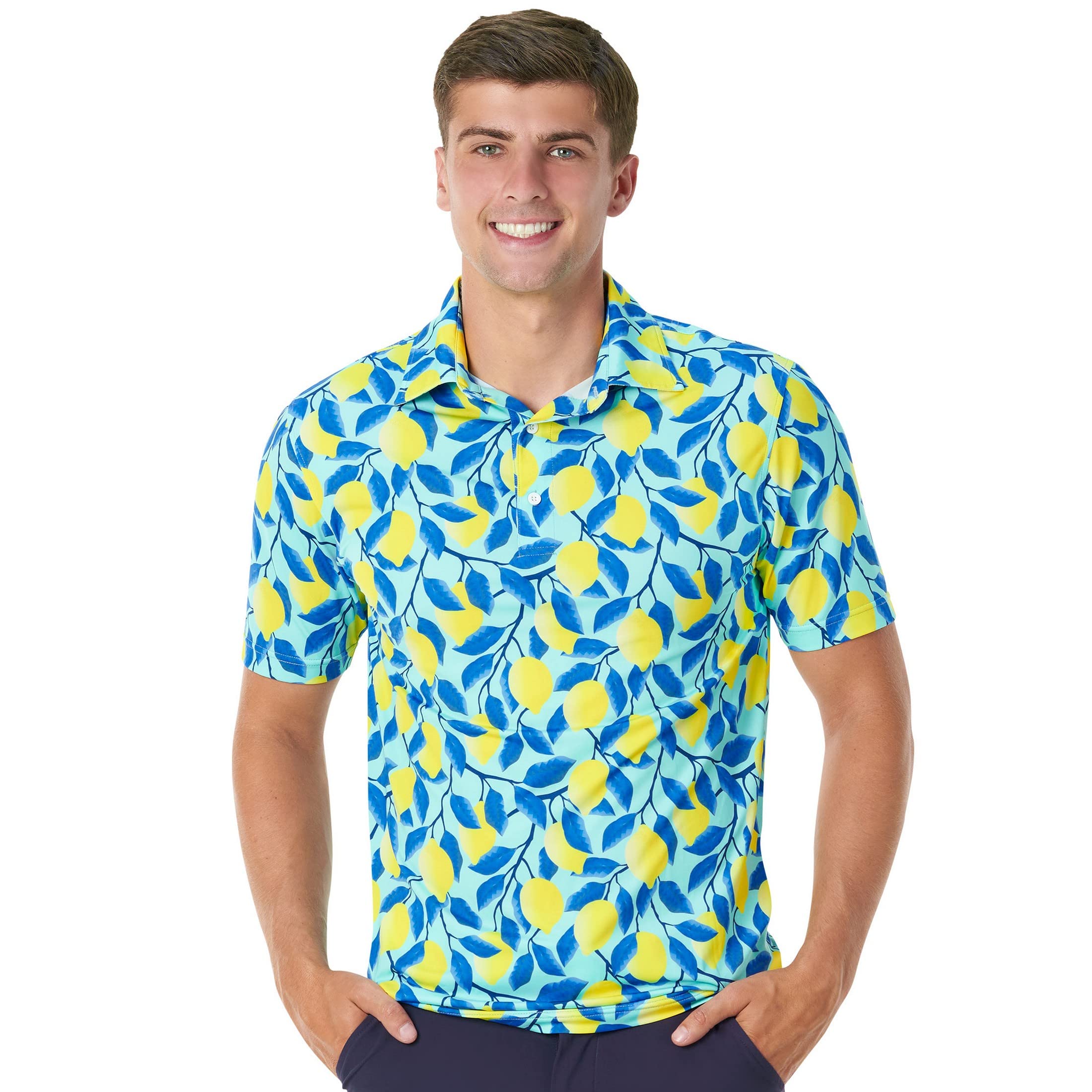 Premium Men's Golf Polo Shirts - Breathable & Moisture-Wicking Performance Shirts for Golfers | Ideal for Golf Courses, Country Clubs & Casual Wear
