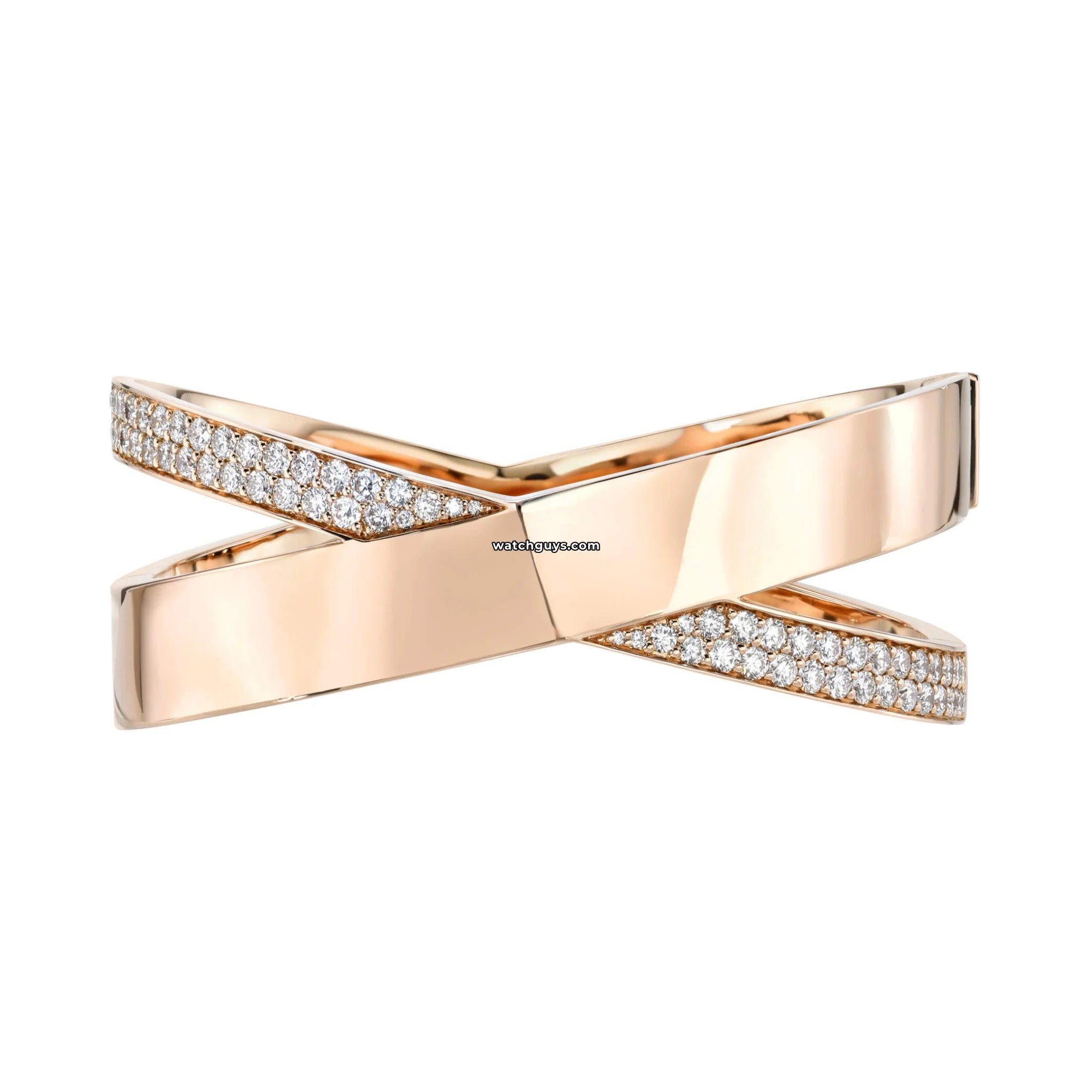 Tiffany & Co. Atlas Wide X Diamond Bracelet - 18K Gold Luxury Jewelry for Women - Perfect for Anniversary Gifts, Weddings & Special Occasions