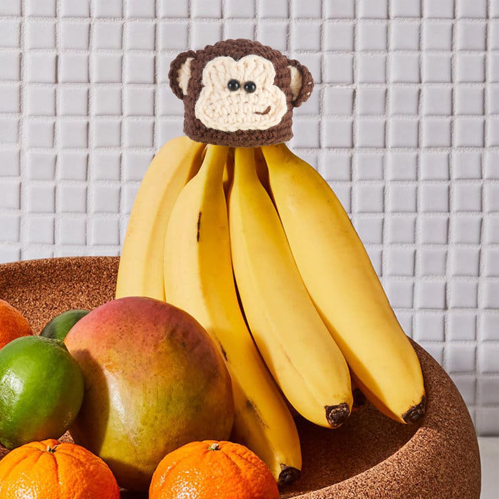 Banana Hat - Keep Bananas Fresh | Food Dispensers & Banana Preserver Cap | Prevent Browning for Lunch Box, Kitchen Storage & Healthy Snacks