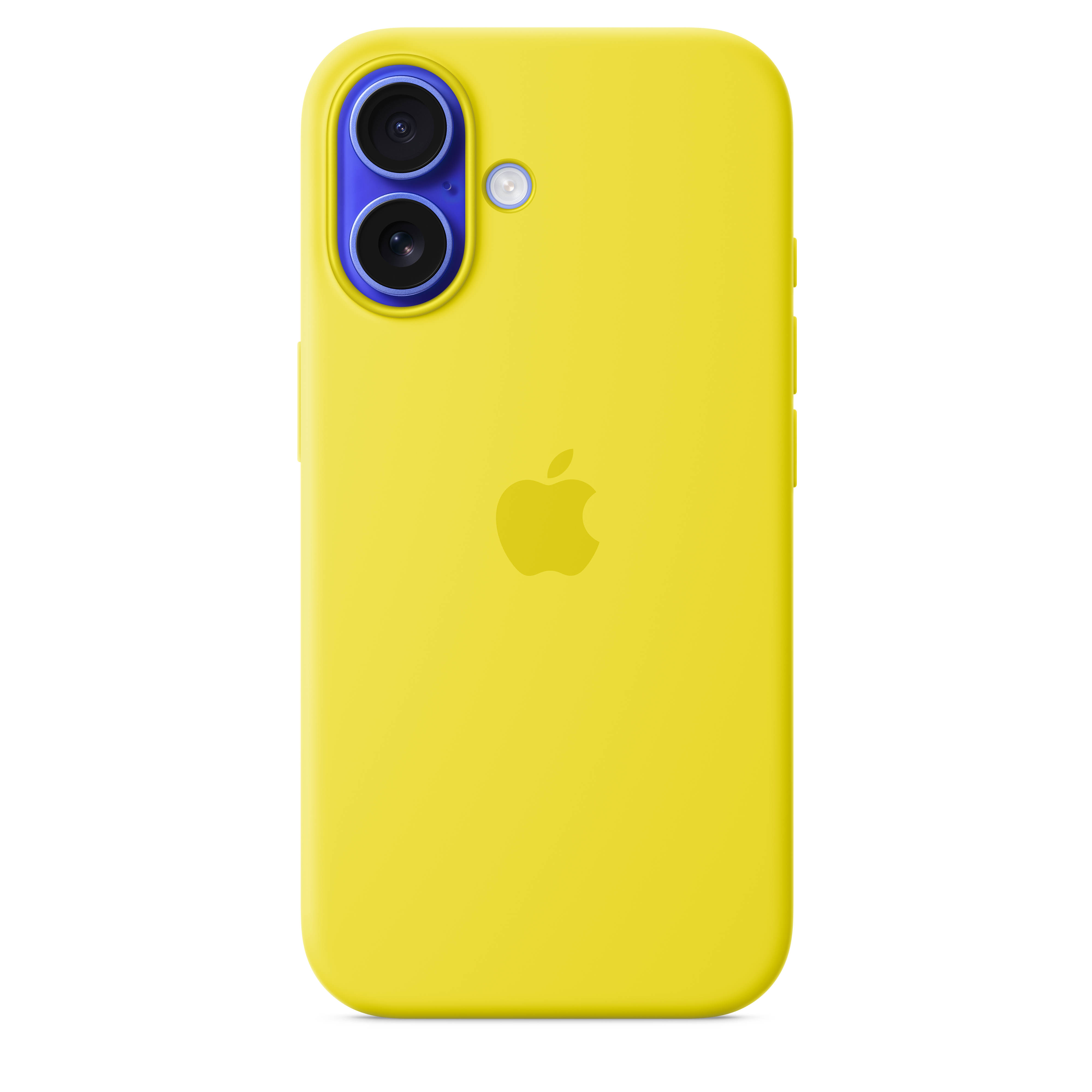 Magnetic Silicone Case with MagSafe for iPhone 16 - Starfruit Yellow | Slim Protective Cover for Everyday Use & Wireless Charging