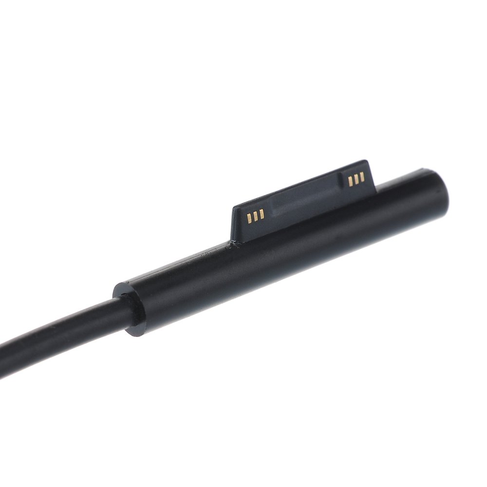 Microsoft Surface Pro 3 & Pro 4 Power Charger Cable - UK Plug Compatible with Surface Pro/Book Series (Black) | Fast Charging for Work, Travel & Home Office Use
