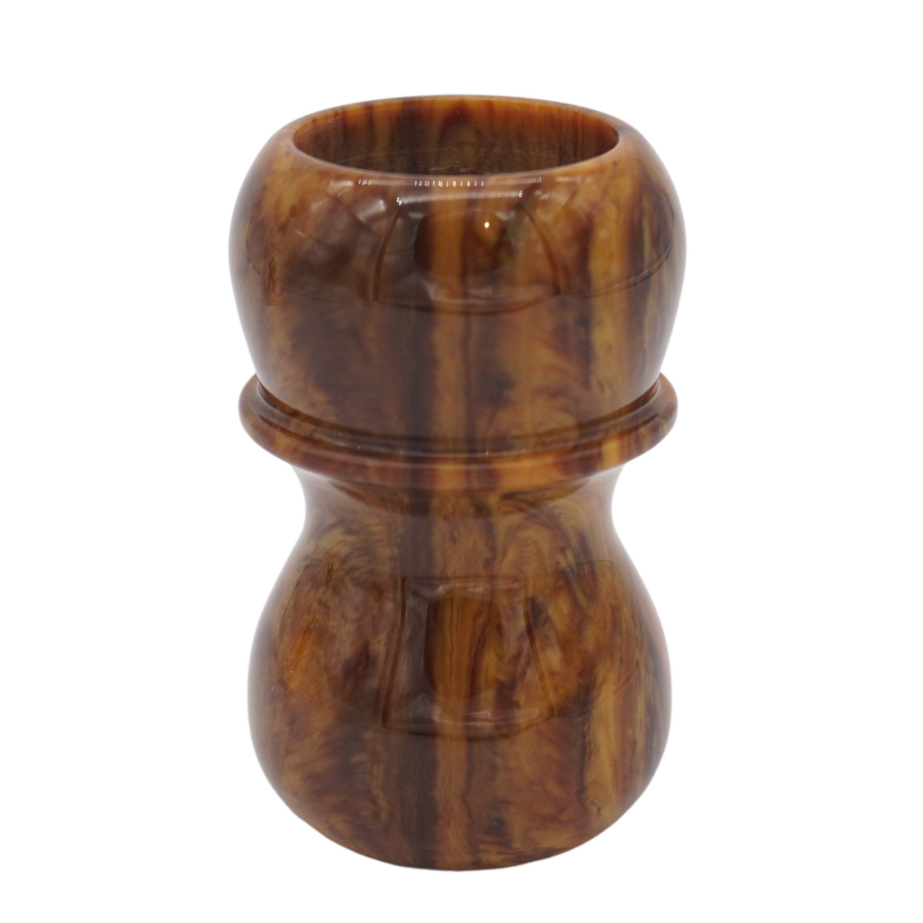 Premium Briar Wood Handcrafted Shaving Brush Handle - Fits 24mm & 26mm Knots - Perfect for Wet Shaving & Grooming Gifts for Men