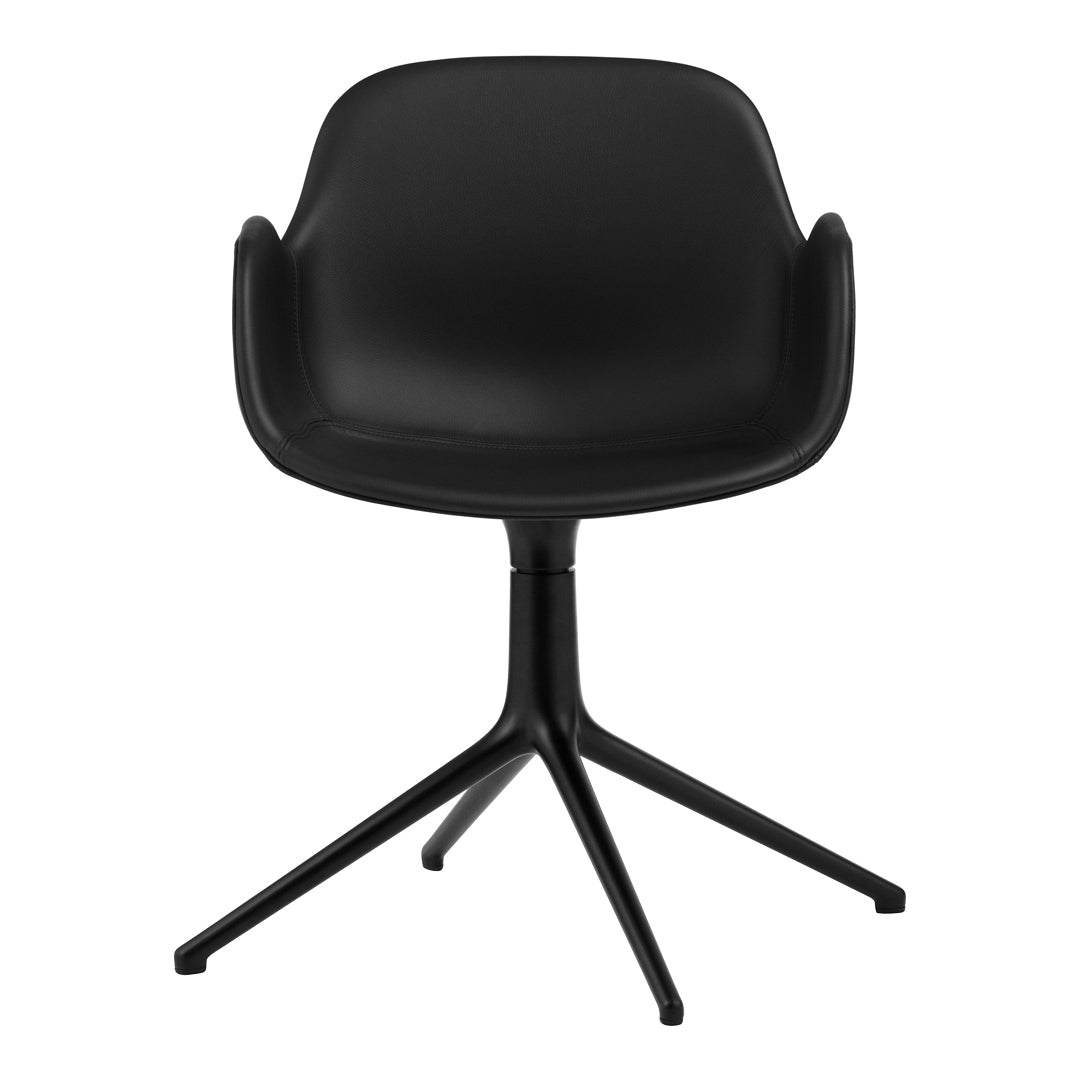 Modern Form Armchair with 4L Swivel Base and Premium Upholstery - Perfect for Living Room, Office or Reading Nook