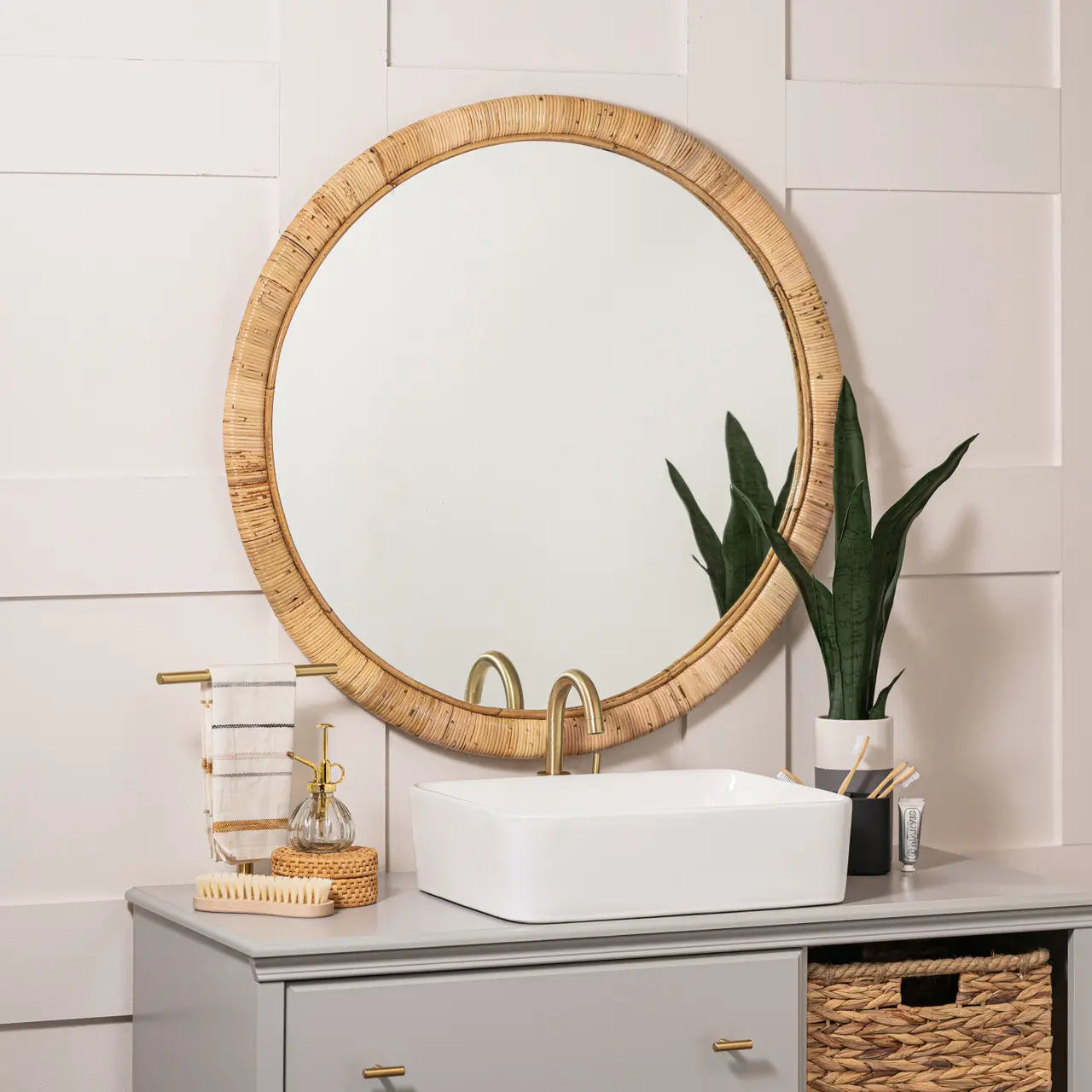 Blaise Wall Mirror - Elegant Full-Length Mirror for Home Decor | Perfect for Bedroom, Living Room & Entryway