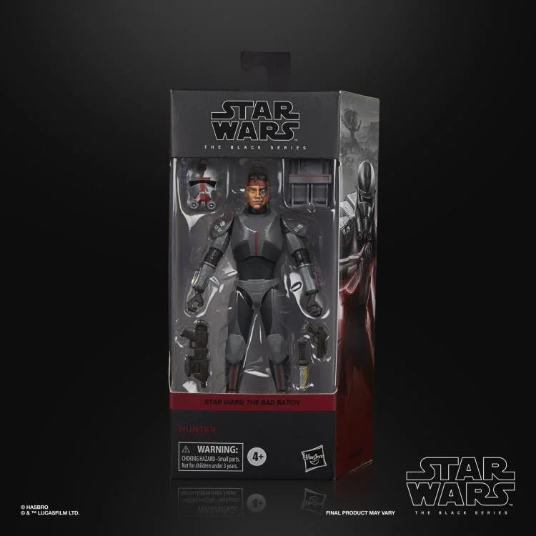 Hunter 6-Inch The Bad Batch Star Wars Action Figure - The Black Series Collectible for Fans & Display