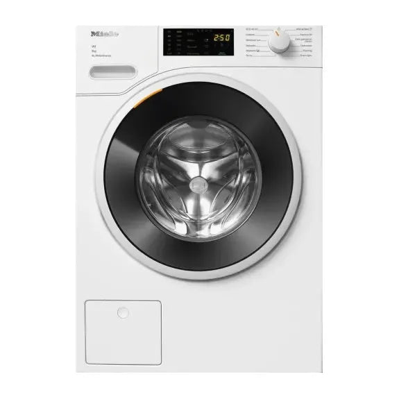 Miele 8kg Front Load Washing Machine - Energy Efficient, Quiet, White (WWD164) for Laundry Room, Apartment, or Small Home Use