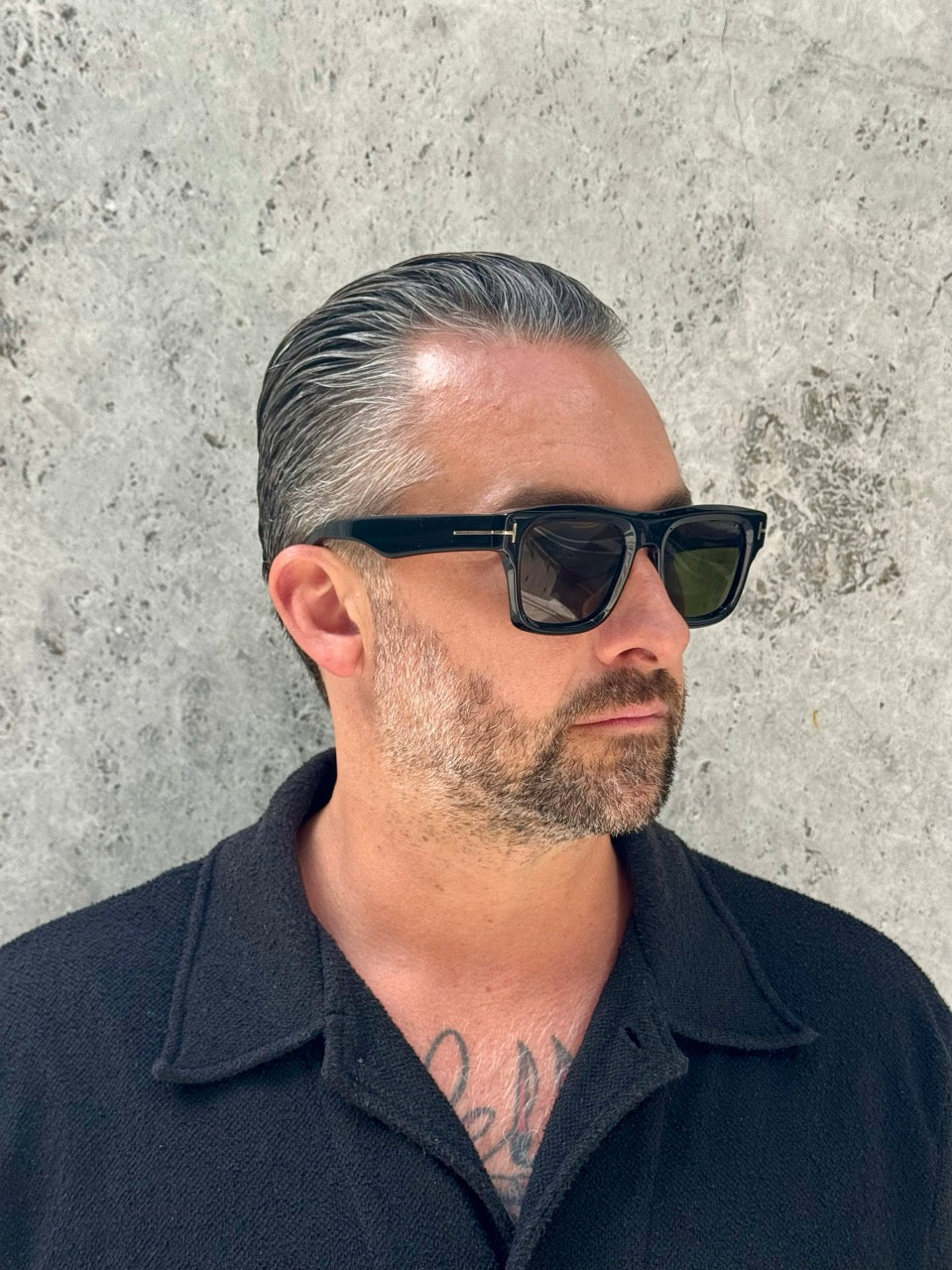 Tom Ford TF1200 01N Black Green Sunglasses - Luxury Polarized UV Protection for Men & Women - Perfect for Driving, Beach & Outdoor Activities