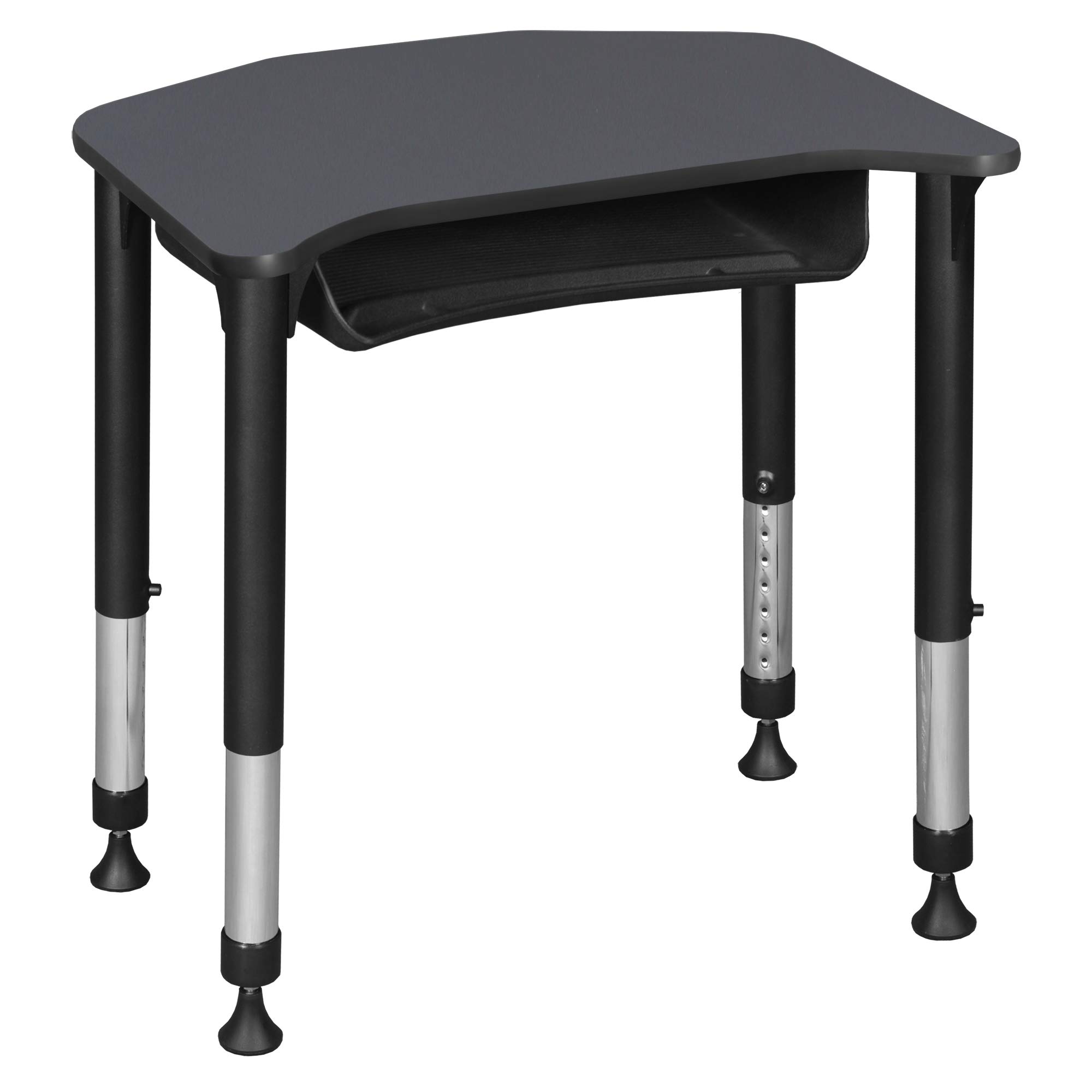 Regency Ferris Adjustable Height Student Desk with Storage - 26