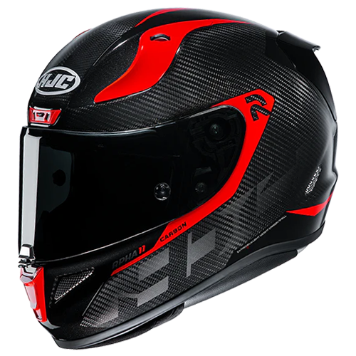 RPHA 11 Carbon Bleer Motorcycle Helmet - Lightweight, Durable & High-Performance for Racing & Street Riding