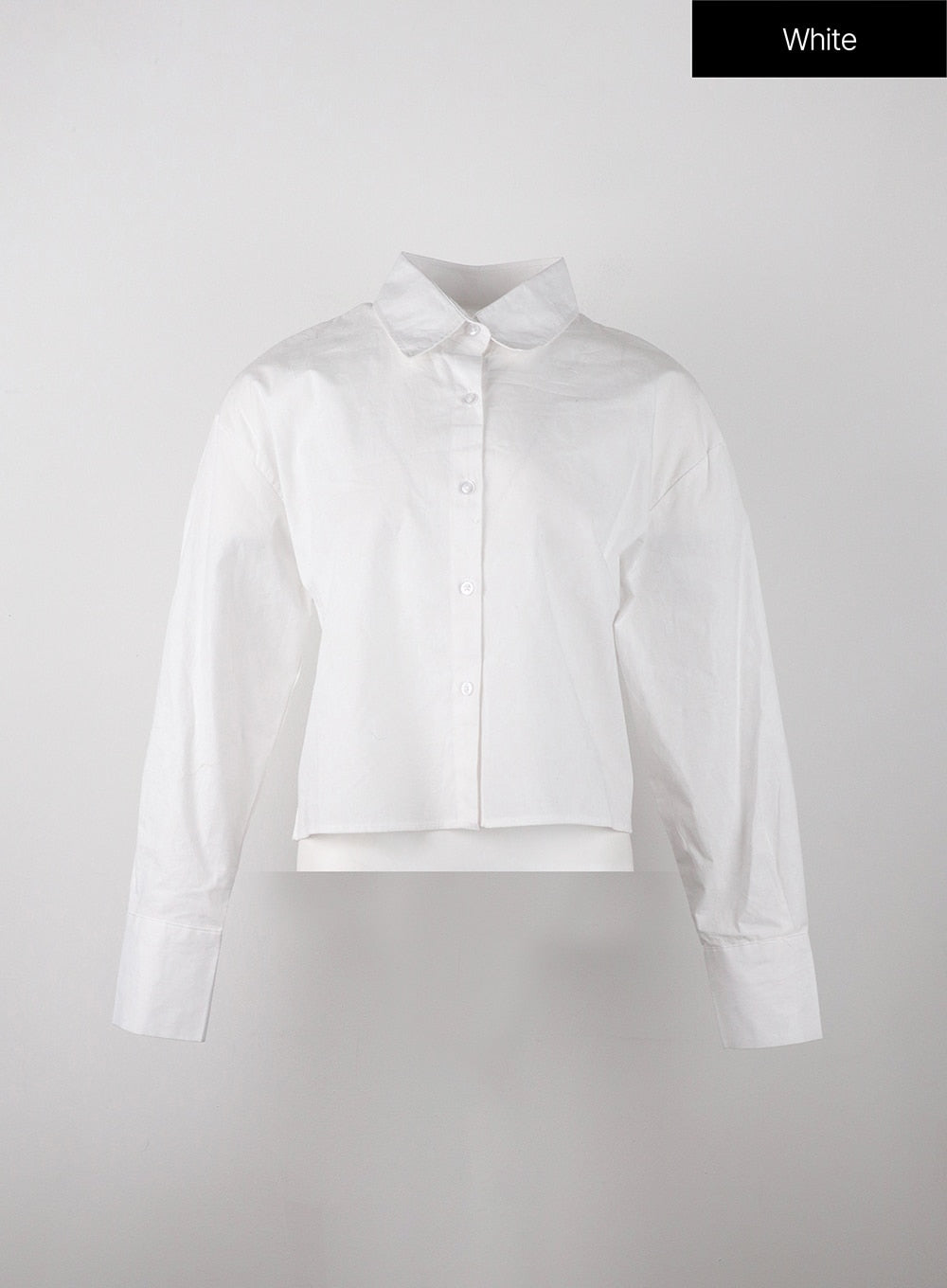 Stylish Button-Down Collar Crop Top for Women - Trendy Casual Blouse for Spring & Summer Outfits | Perfect for Office, Dating, and Weekend Wear