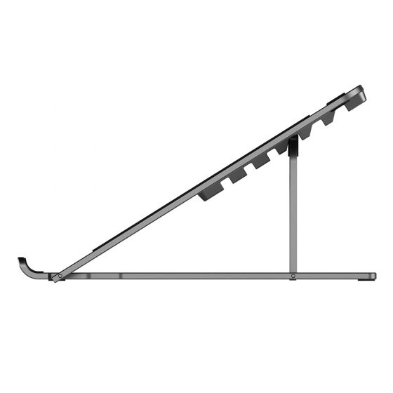 Adjustable & Portable Laptop Stand Riser - Ergonomic Computer Holder for Home Office, Desk, or Travel - Improves Posture for Comfortable Work & Study