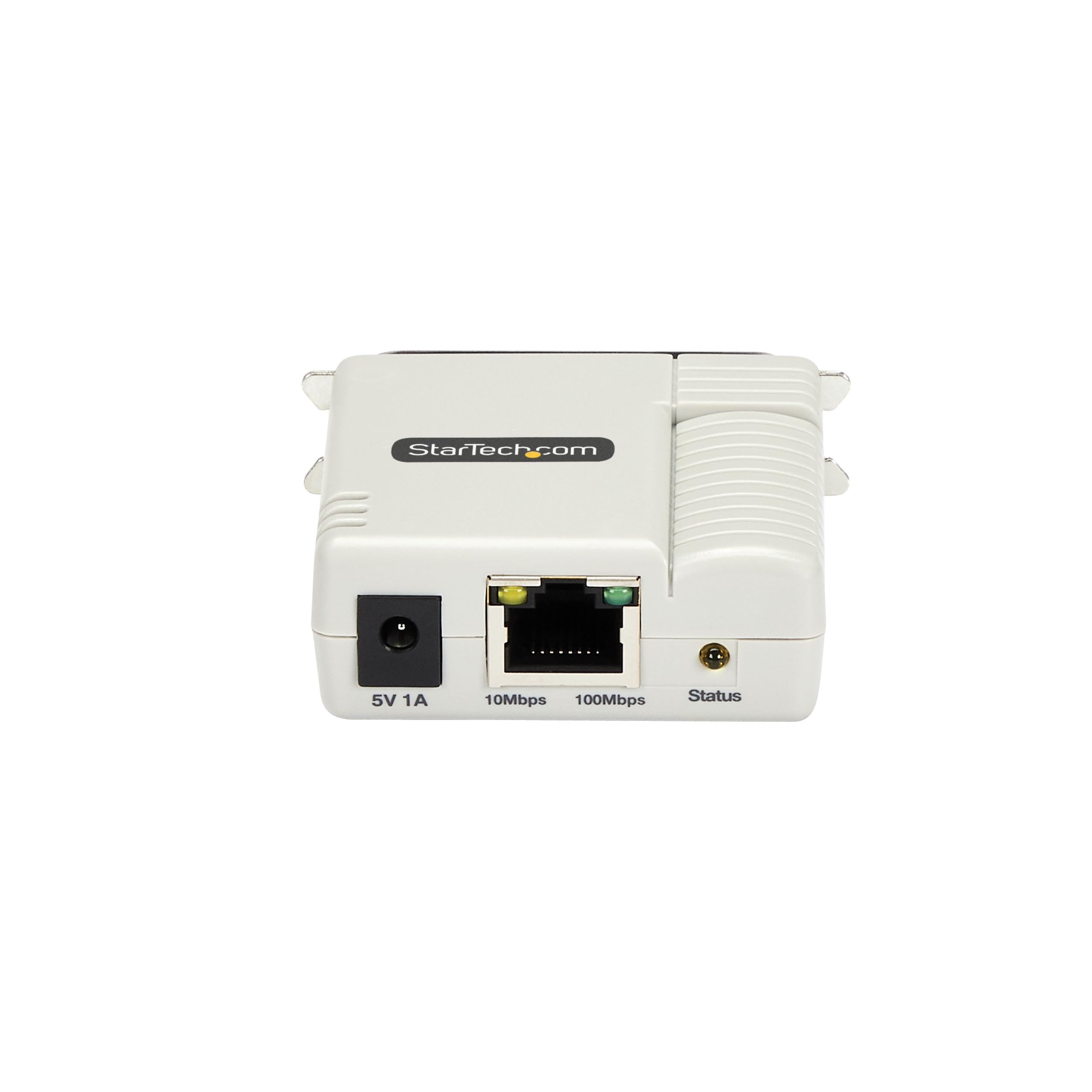 StarTech.com Ethernet to Parallel Network Print Server - 10/100Mbps LAN Printer Adapter with WebUI & Centronics Interface | TAA Compliant | Ideal for Office Printing, Legacy Printer Connectivity & Small Business Networks