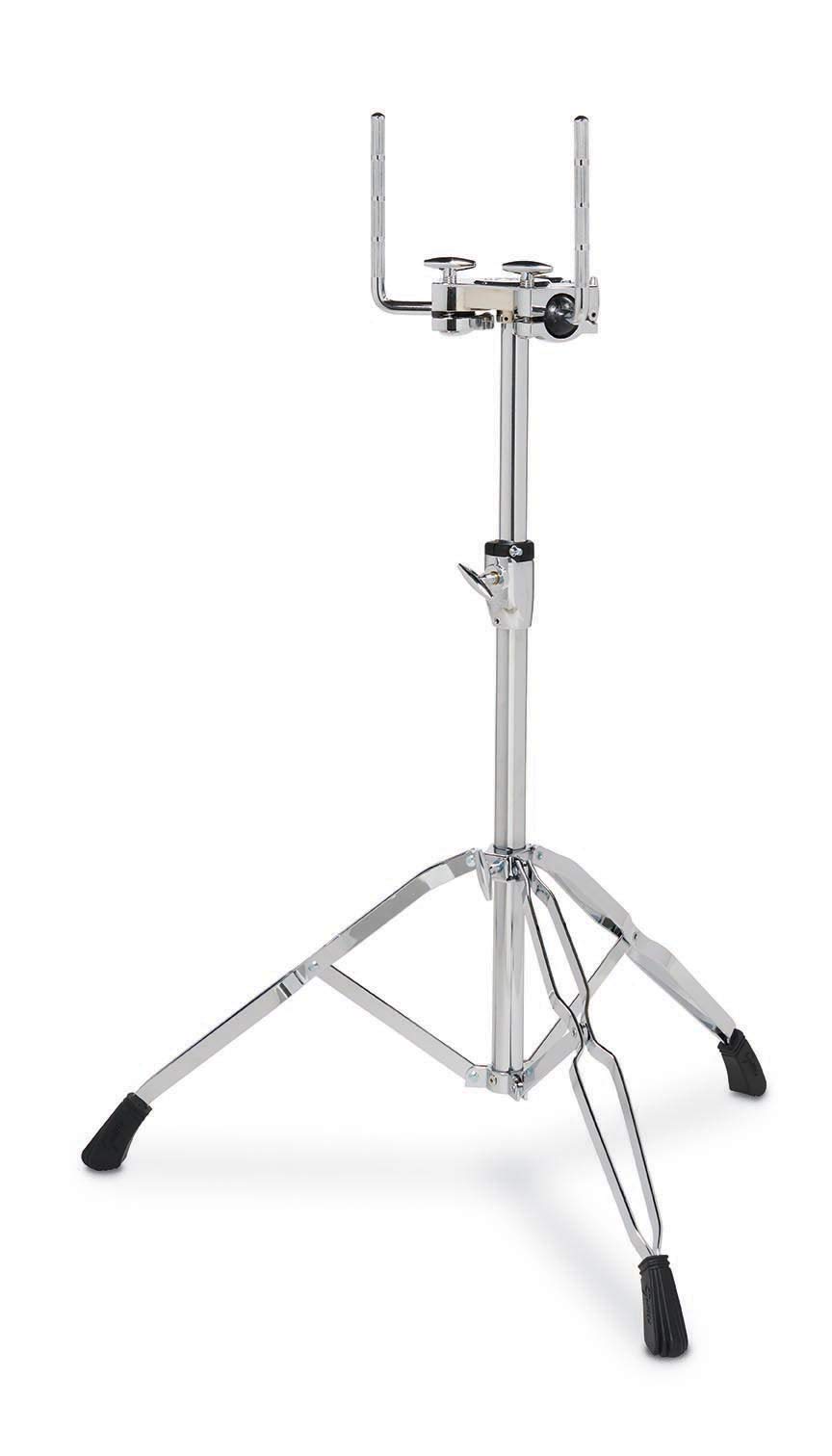 Gretsch Drums Heavyweight G5 Double Tom Stand (GRG5TS) - Chrome Finish | Professional Drum Hardware for Live Performances & Studio Recording