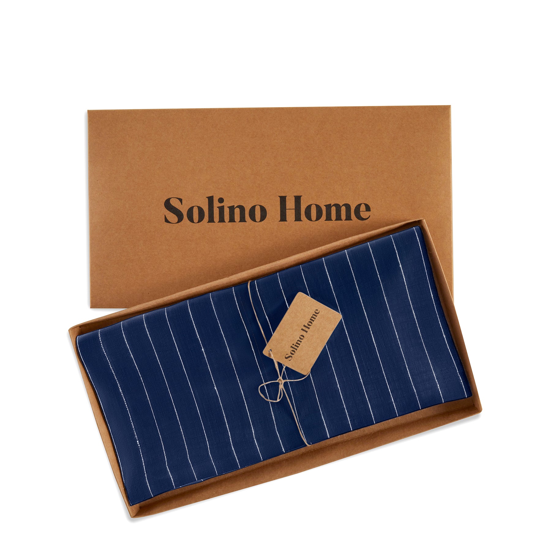 Stylish Pinstripe Table Throw - Elegant Dining & Home Decor for Parties, Weddings & Everyday Use