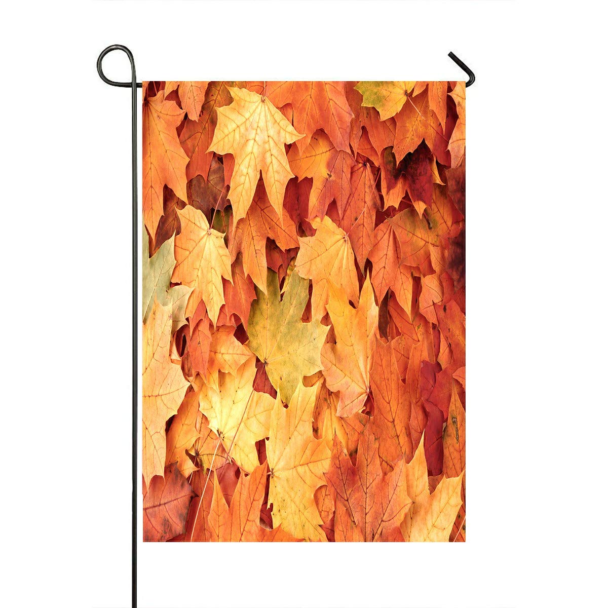 ECZJNT Maple Leaves Garden Flag 28x40 Inch - Fall Outdoor Decoration for Yard, Porch, and Home - Perfect for Autumn Parties, Thanksgiving Decor & Seasonal Landscape
