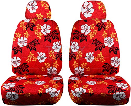 Red w Flowers