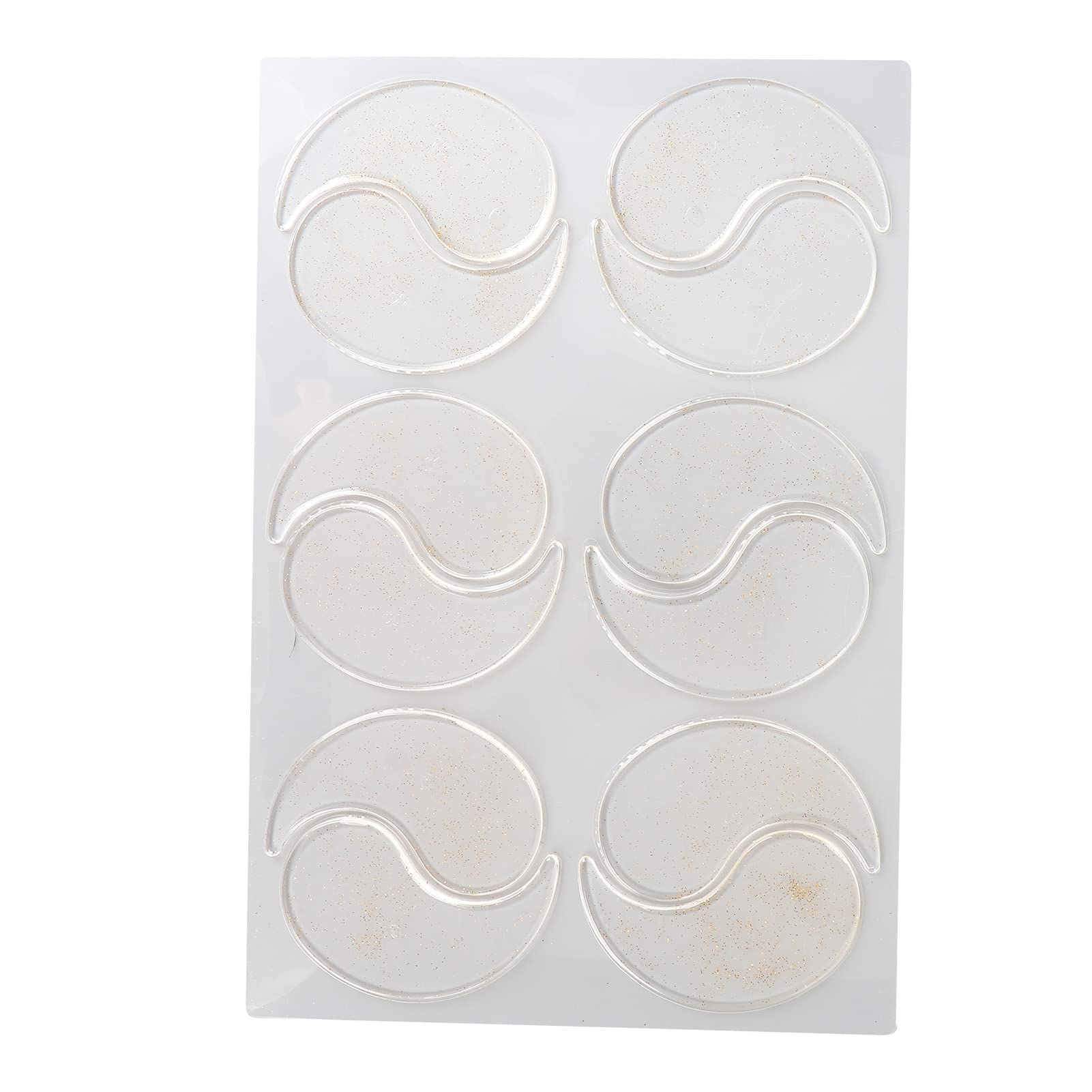 Reusable Silicone Eye Patches - 6 Pairs Wrinkle Prevention Masks for Home Spa
