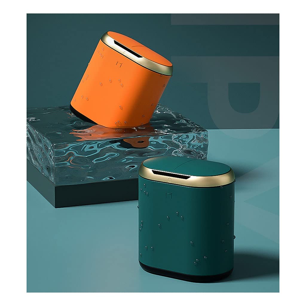 Smart Automatic Trash Can with Lid - Touchless Induction Sensor for Kitchen, Bathroom, Office, Bedroom & Living Room | Hands-Free Garbage Bin for Hygienic Waste Disposal (Ideal for Home, Restaurant & Commercial Use)