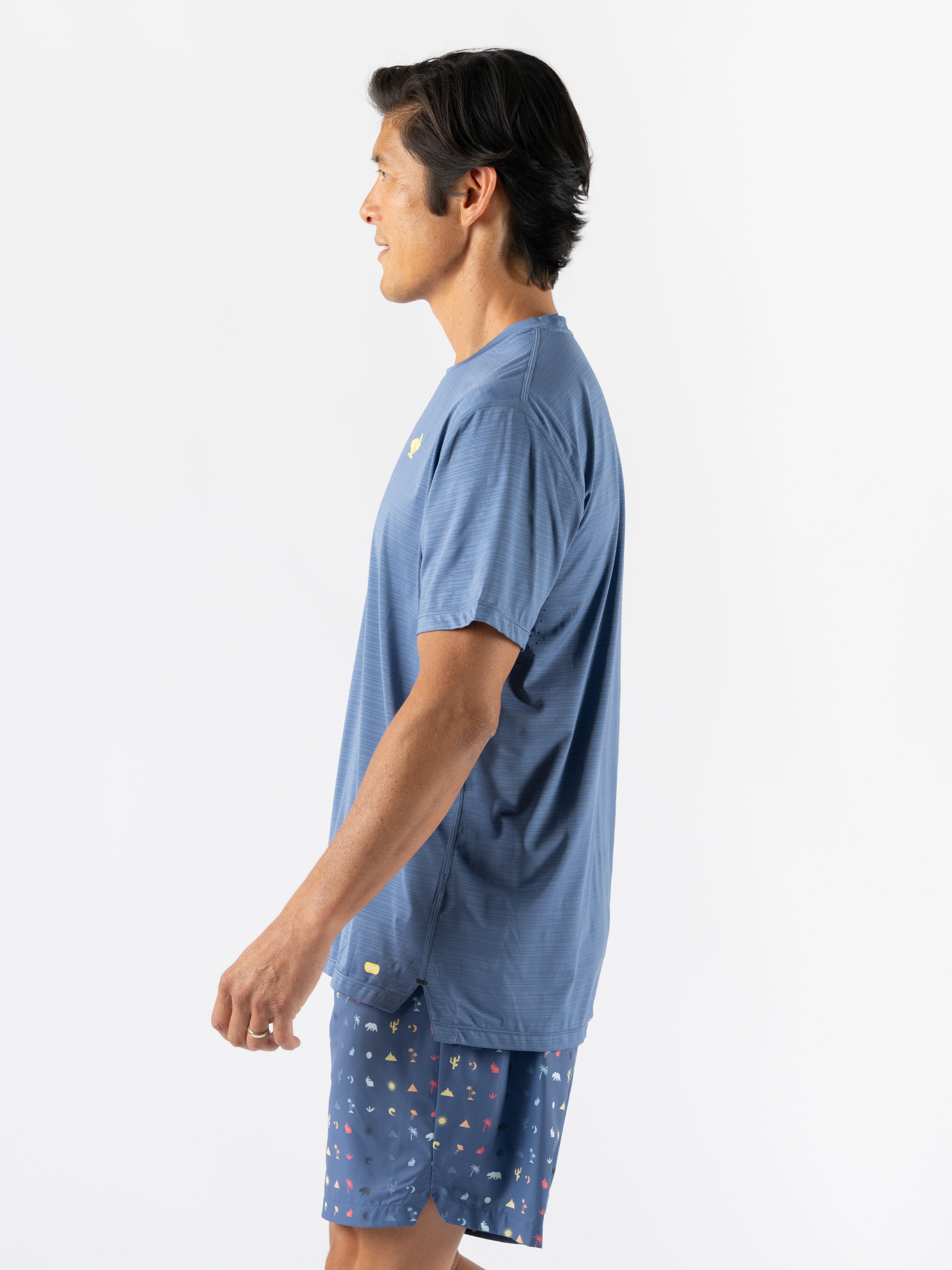 UPF 50+ Sun Protection Men's Short Sleeve T-Shirt - Lightweight, Quick-Dry & Breathable for Outdoor Activities, Hiking & Travel