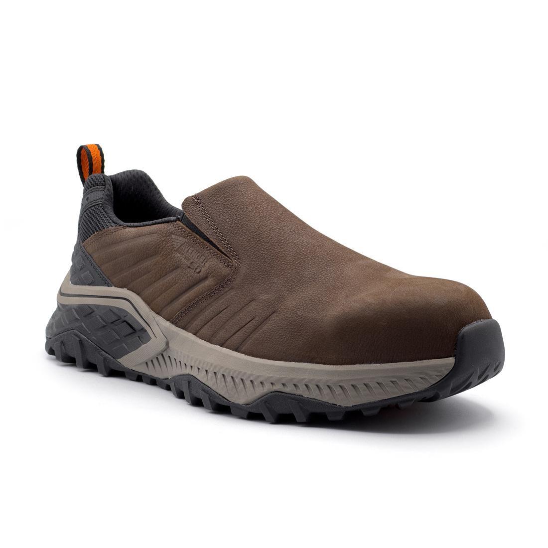 Summit Trail Women’s SD 10 Composite Toe Work Shoes - Dark Brown Safety Boots for Hiking, Construction & Outdoor Work