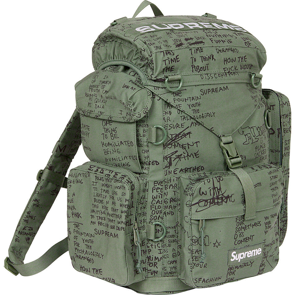 Supreme Olive Field Backpack - Durable Outdoor Hiking & Travel Daypack for Men & Women - Perfect for Camping, School & Daily Use