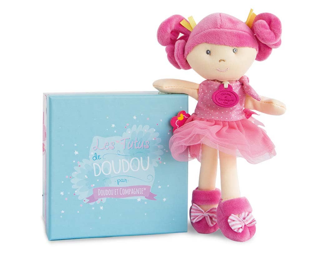 Little Ballerinas Plush Stuffed Animal Toy - Soft & Cuddly Ballet Dancer Doll for Kids - Perfect Gift for Birthday, Christmas & Dance Lovers - Great for Playtime, Nursery Decor & Themed Parties