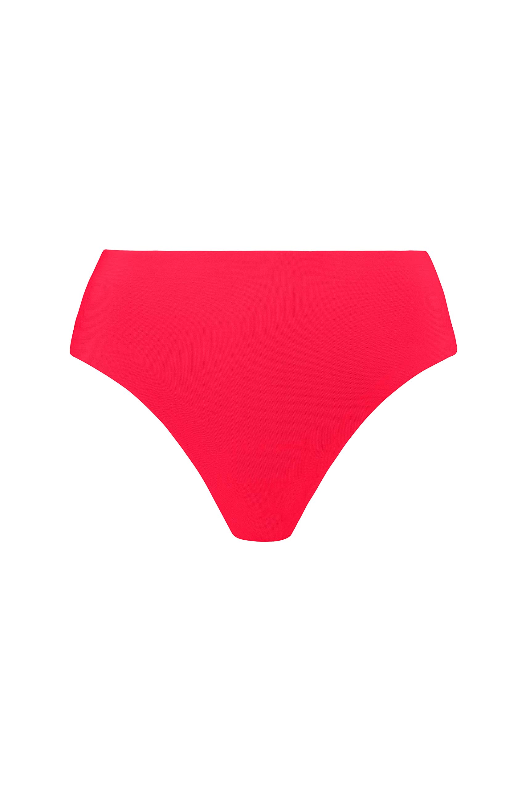 Robin Piccone Women's Ava High Rise Bikini Bottom - Sexy Cheeky Swimwear for Beach & Pool - Perfect for Summer Vacation & Tropical Getaways
