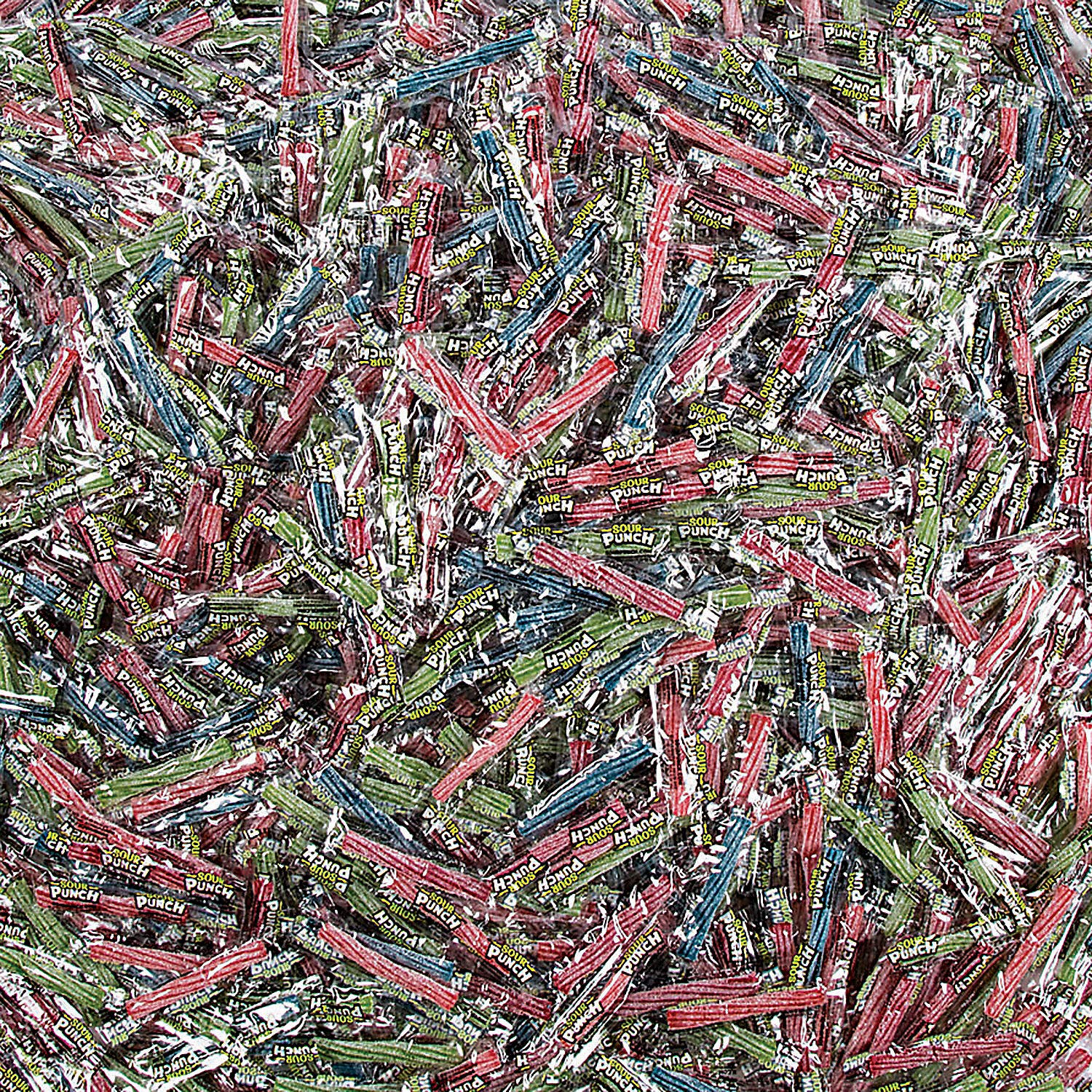 Bulk Sour Punch Straws Candy - 1800 Pieces (25 Lbs) - Sour Licorice Twists for Halloween, Party Favors, Pinata Fillers & Bulk Candy Supplies - Perfect for Trick or Treat, Birthday Parties & Movie Night Snacks