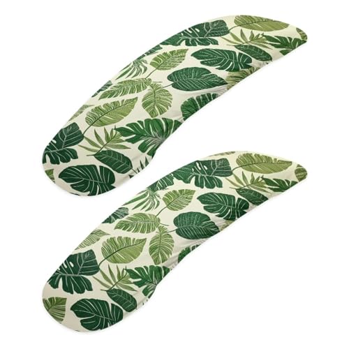 Green - Monstera Leaves