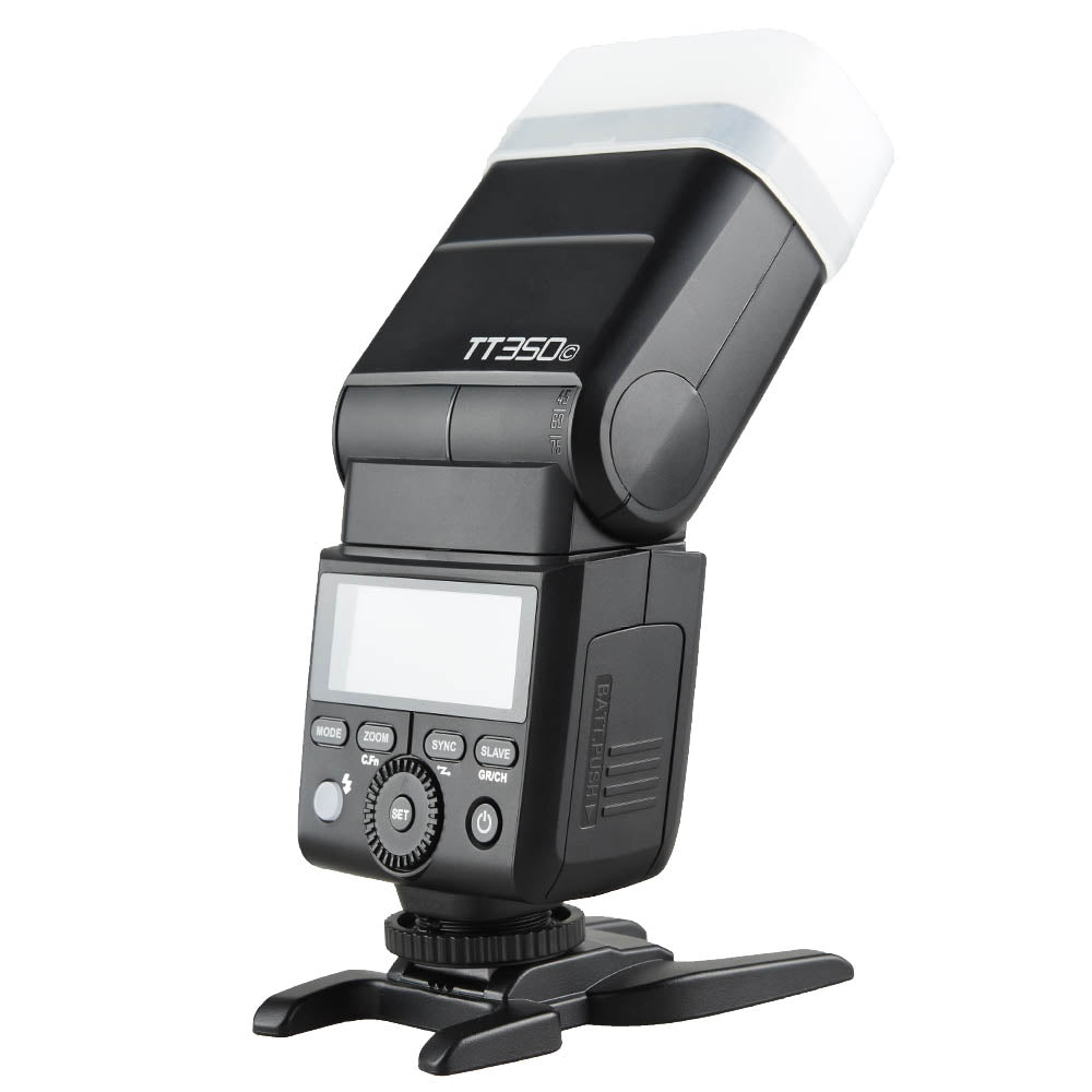THINKLITE TT350 AA Battery Powered Compact TTL HSS Speedlite Flash for Canon/Nikon/Sony DSLR Cameras - Perfect for Portrait, Wedding & Event Photography