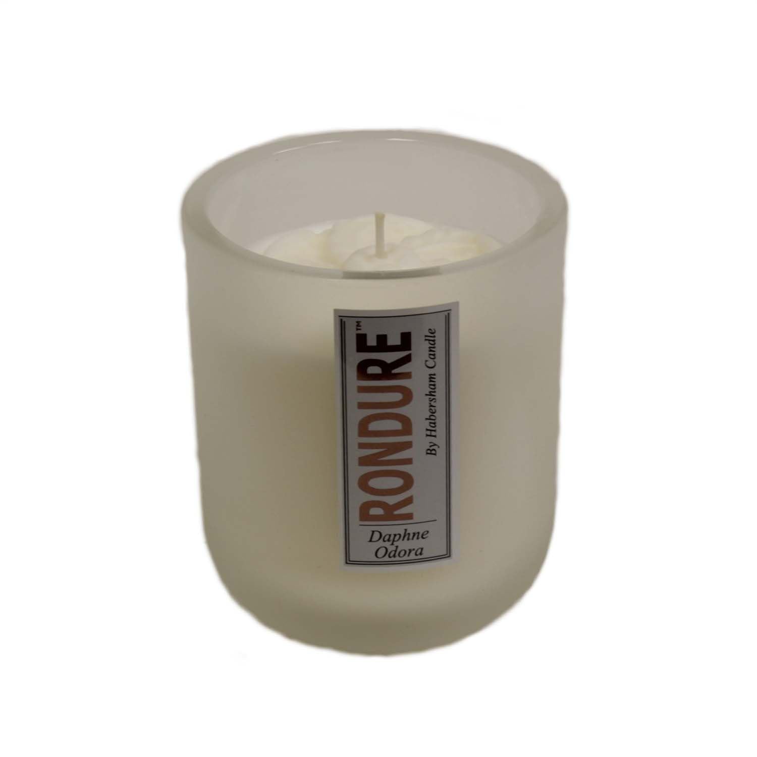 Habersham Rondure Scented Candle - Daphne Odora Fragrance, 55-Hour Burn Time, Premium Soy Wax Blend, 9.5 oz Glass Jar Candle for Home, Office, Spa & Romantic Ambiance