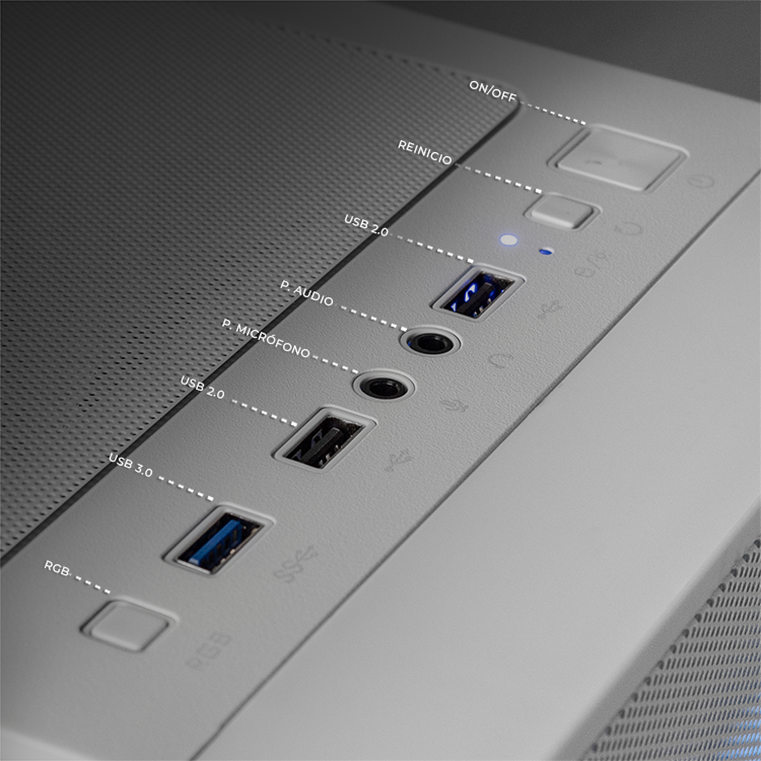 Xtreme PC Gaming Computer Intel Core i7-12700 32GB RAM 1TB SSD WiFi 6 DragonFly Mesh White - High Performance Desktop for Gaming, Streaming & Content Creation