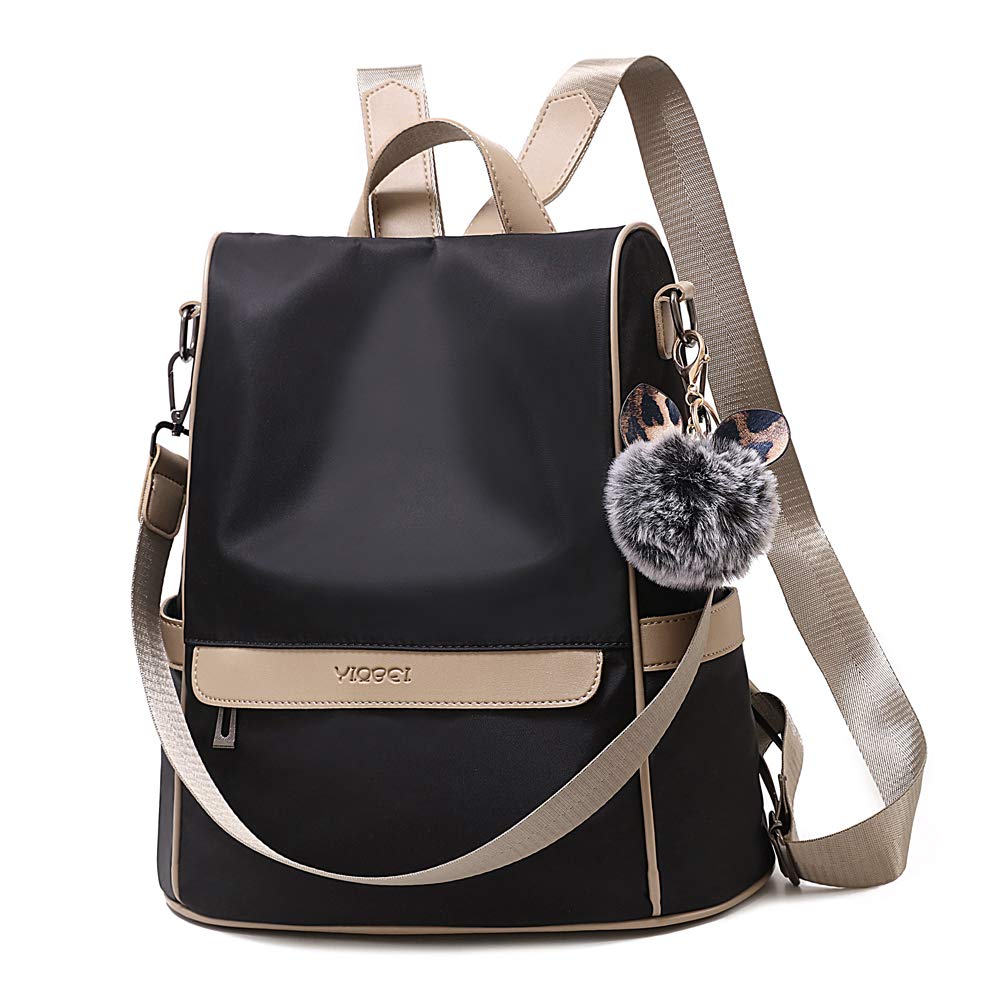 Anti-Theft Women's Backpack Purse - Lightweight Shoulder Bag Satchel Handbag for Travel, Work, School & Shopping | Durable Bookbag with USB Charging Port & Hidden Pockets