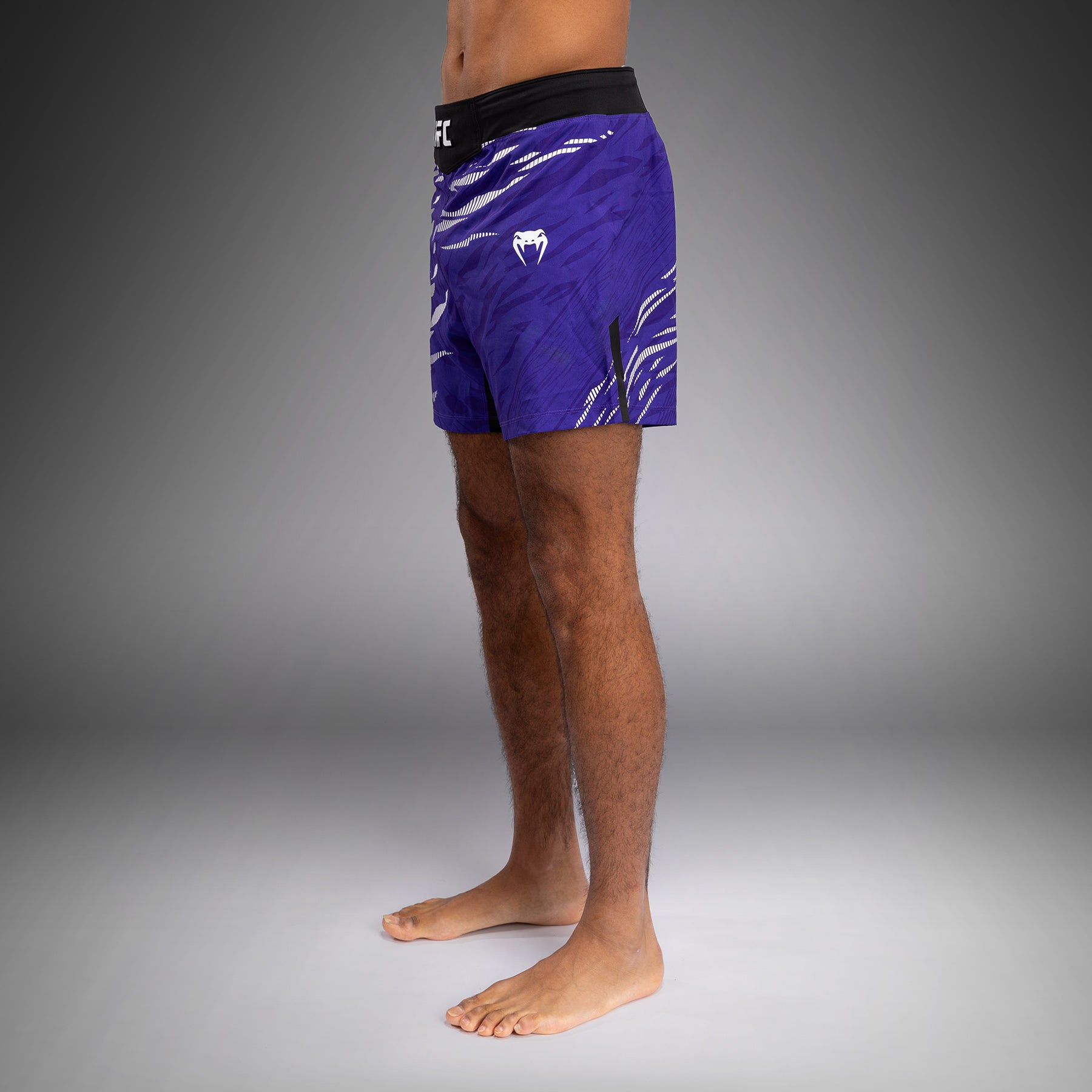Venum UFC Fusion Authentic Men's Fight Night Shorts - Purple MMA Training & Competition Shorts for Ultimate Comfort & Mobility