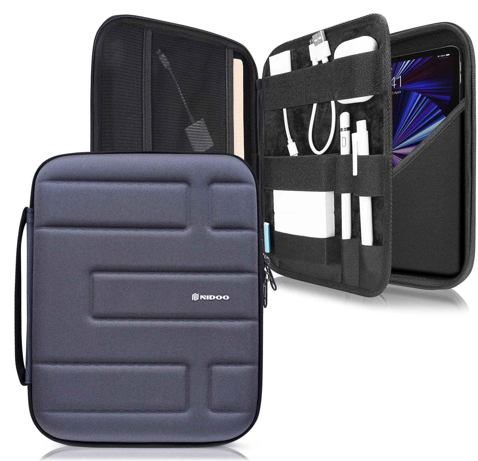 Premium NIDOO Hardshell iPad Case & Tablet Sleeve - Compatible with 11
