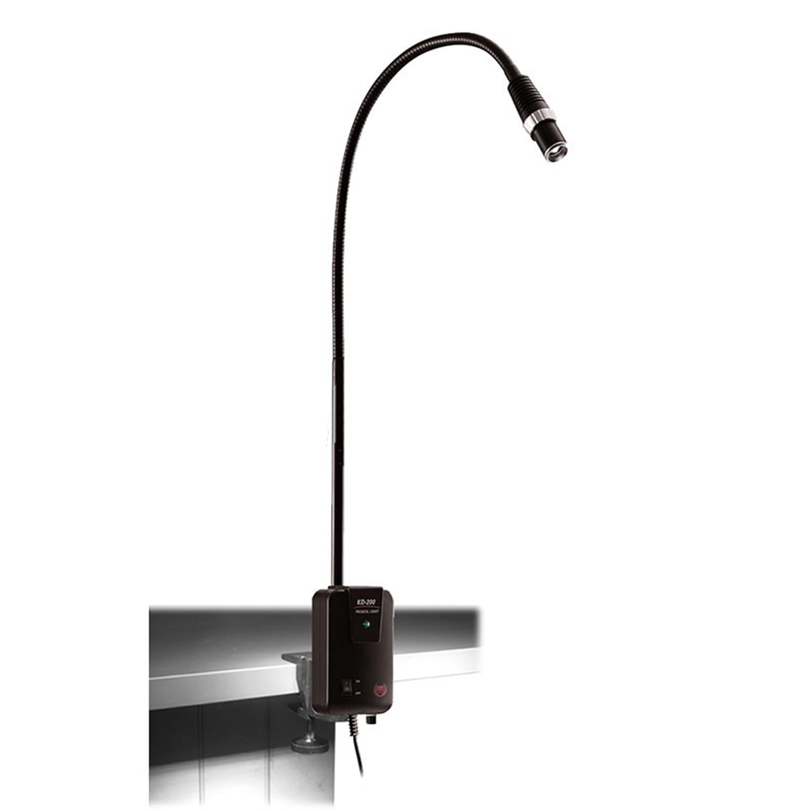 Adjustable LED Medical Exam Light with Desk Clamp - Flexible Gooseneck Design for Gynecology, Stomatology & Outpatient Use - Perfect for Dental, ENT, and Clinical Examination Rooms
